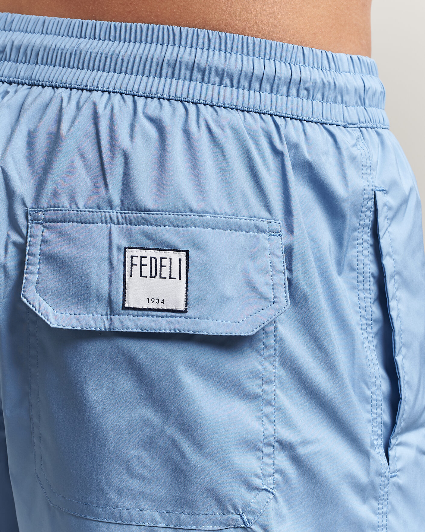 Mies | Uimahousut | Fedeli | Madeira Swim Trunk Light Blue