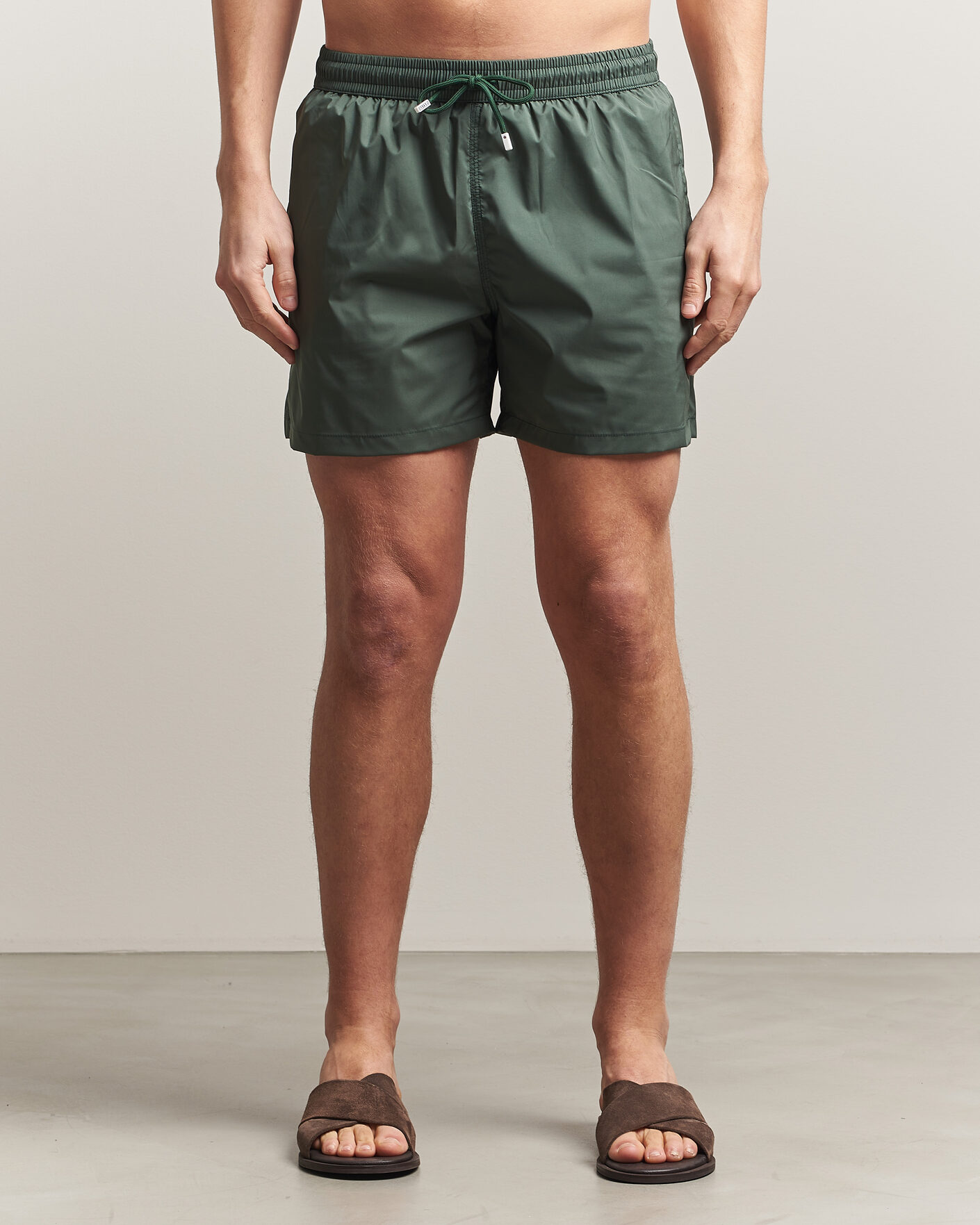 Mies | Uimahousut | Fedeli | Madeira Swim Trunk Dark Green
