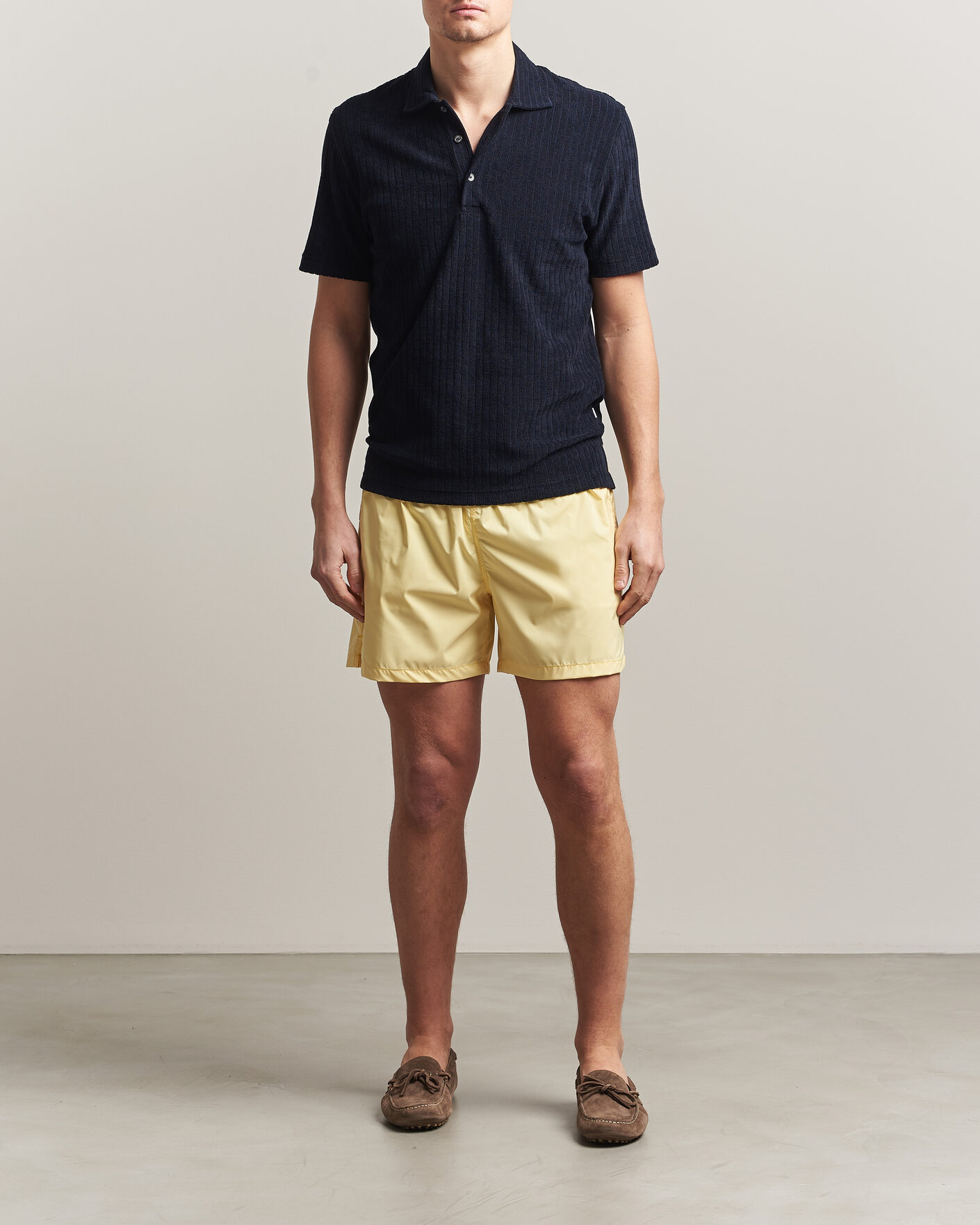 Mies | Pikeet | Fedeli | Rib Terry Polo Navy