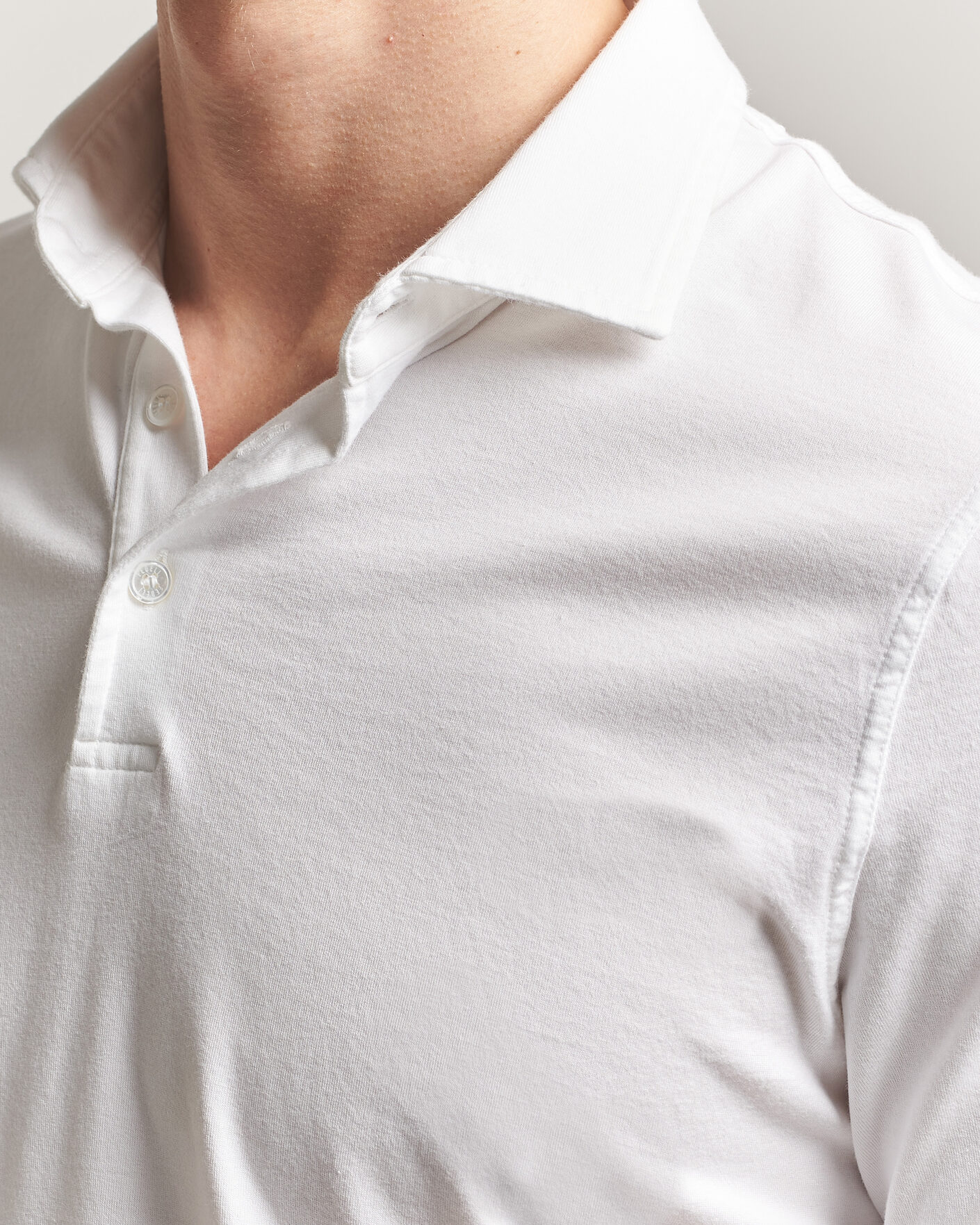 Mies | Pikeet | Fedeli | Zero Organic Cotton Polo White