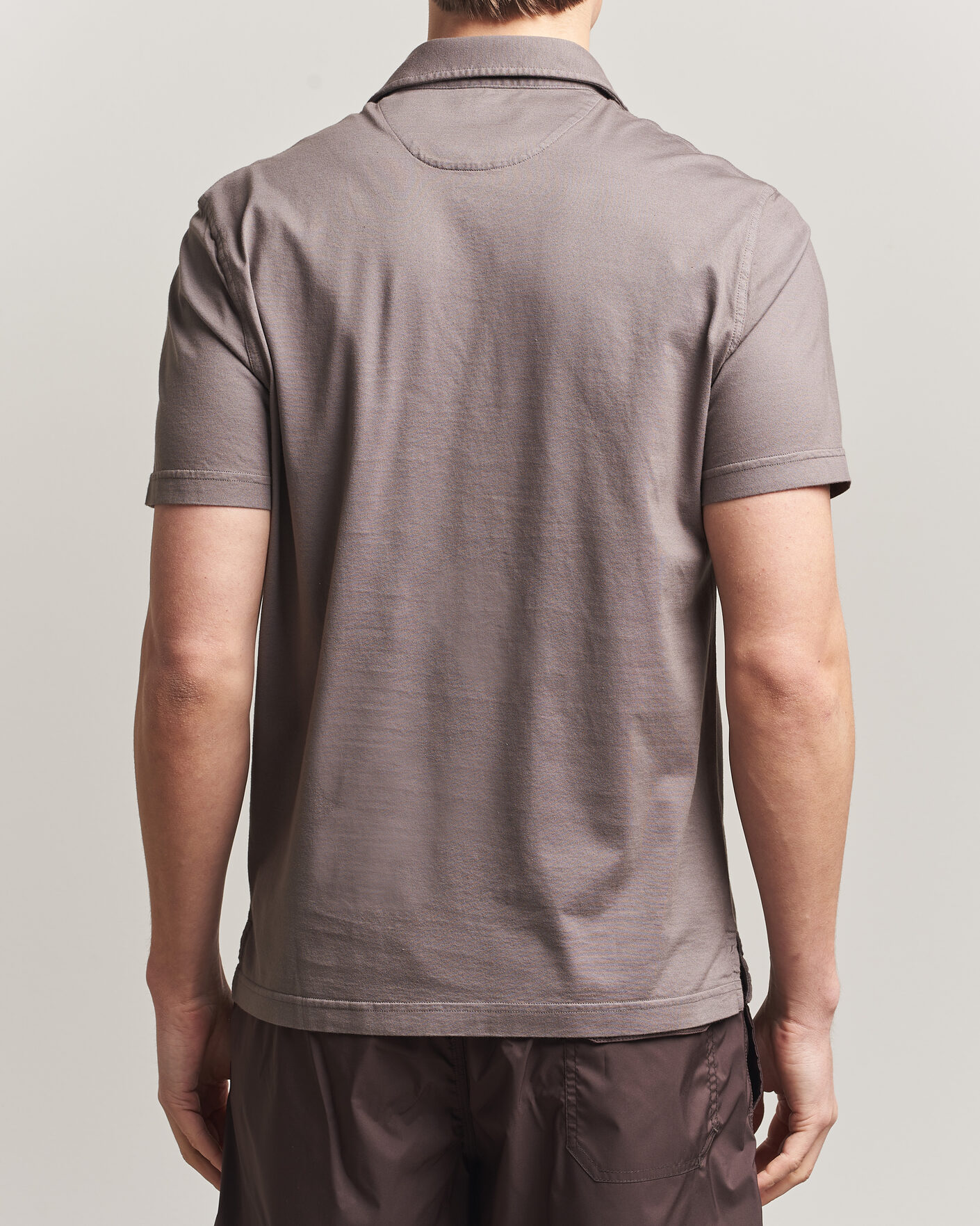 Mies | Pikeet | Fedeli | Zero Organic Cotton Polo Taupe