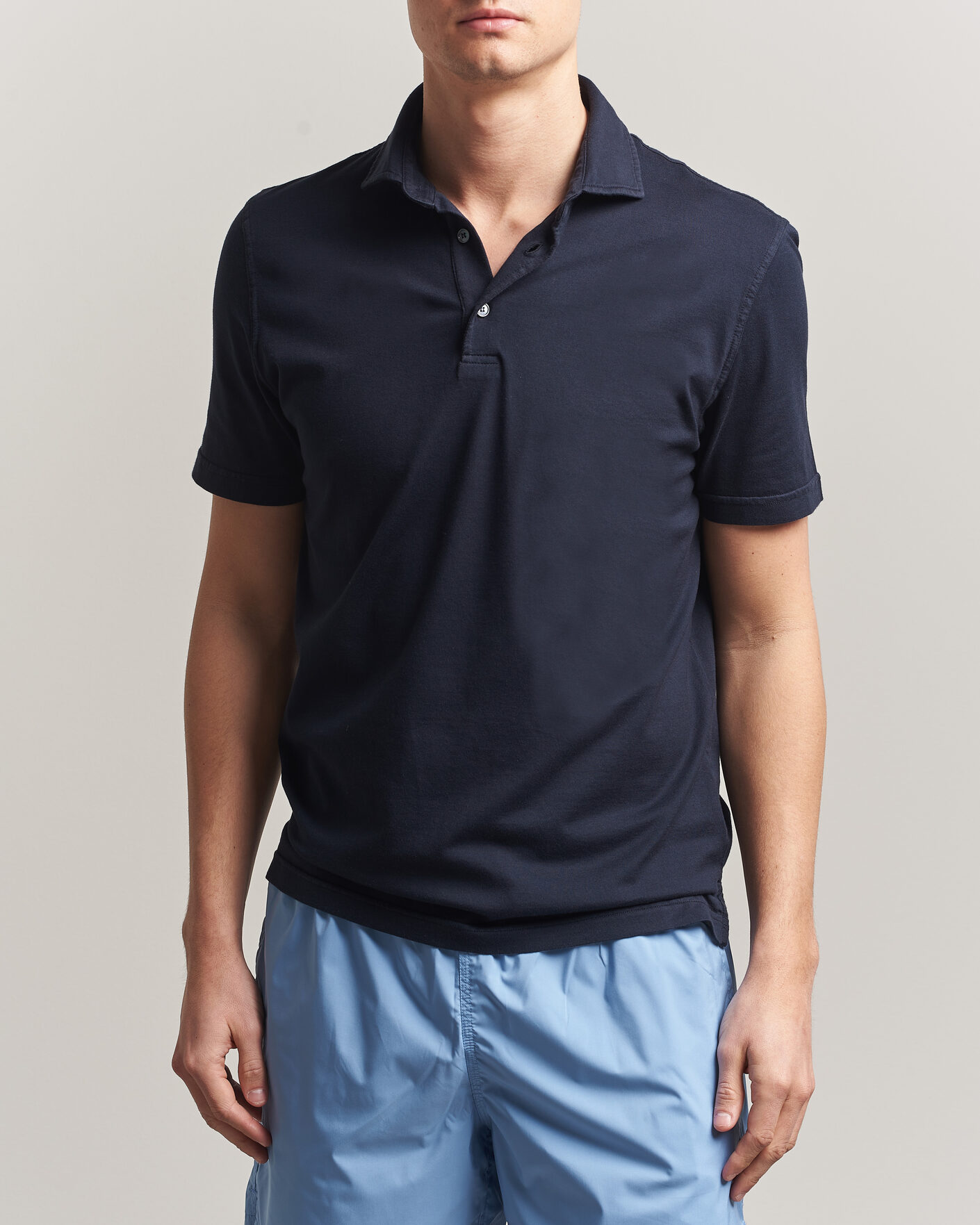 Mies | Pikeet | Fedeli | Zero Organic Cotton Polo Navy