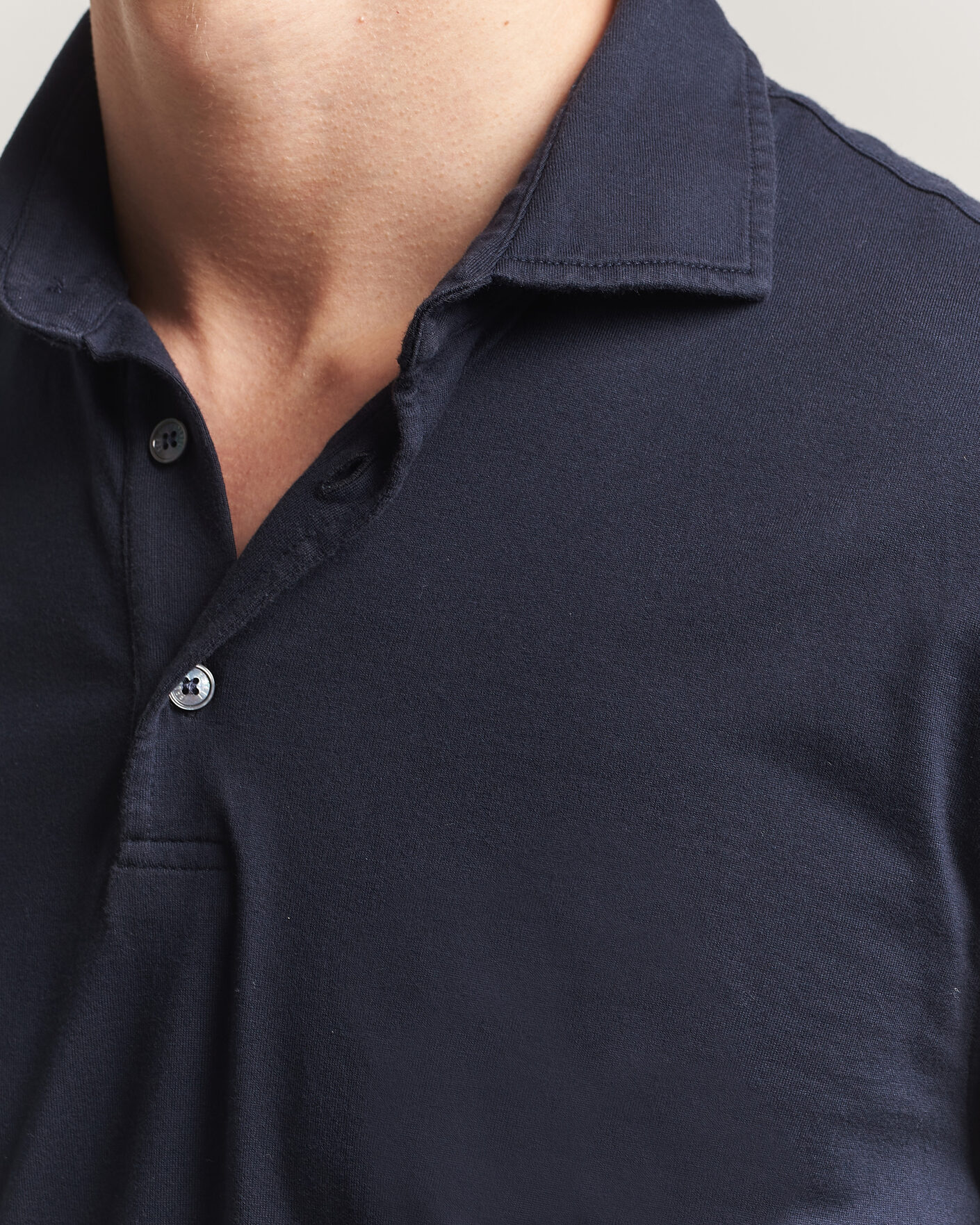 Mies | Pikeet | Fedeli | Zero Organic Cotton Polo Navy