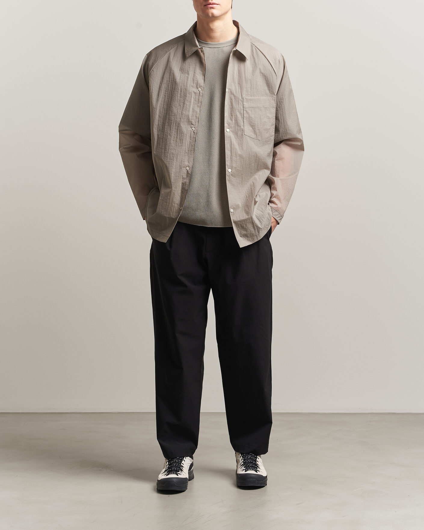 Mies | Housut | Goldwin | Tapered Light Pants Black