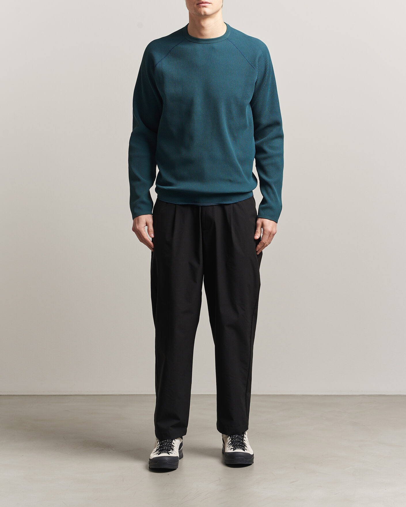 Mies | T-paidat | Goldwin | WF Light Long Sleeve T-Shirt Kokiran Green