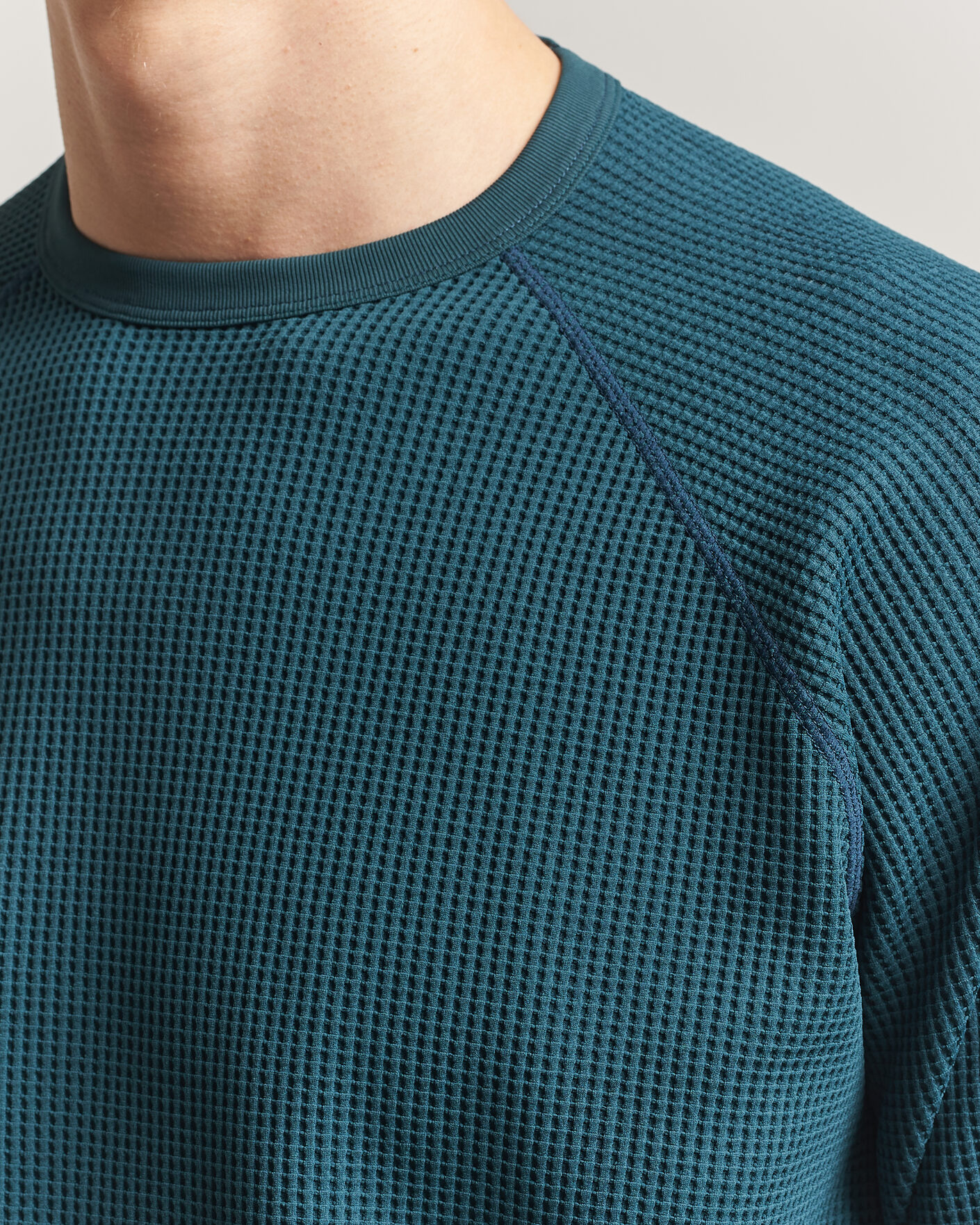 Mies | T-paidat | Goldwin | WF Light Long Sleeve T-Shirt Kokiran Green