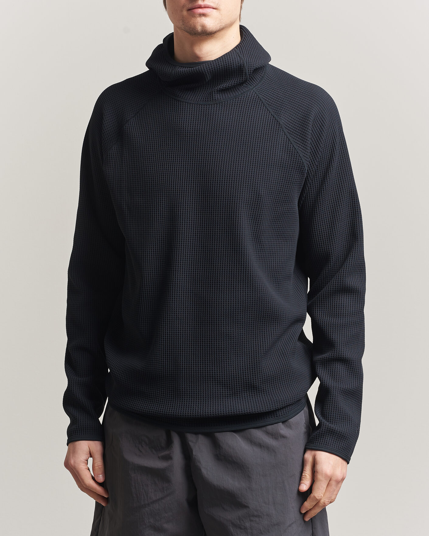 Mies | Puserot | Goldwin | WF Light Long Sleeve Hoodie Black
