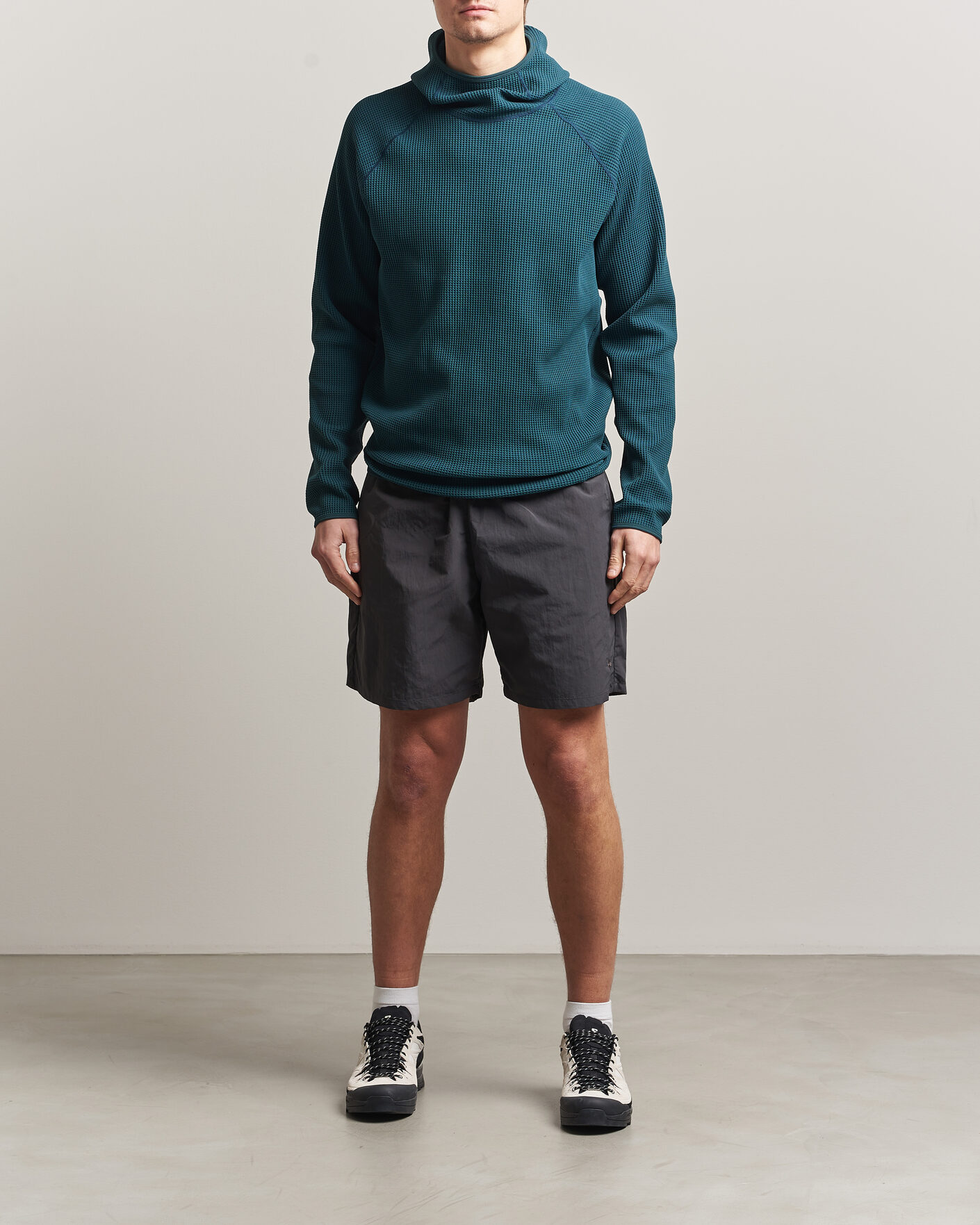 Mies | Puserot | Goldwin | WF Light Long Sleeve Hoodie Kokiran Green