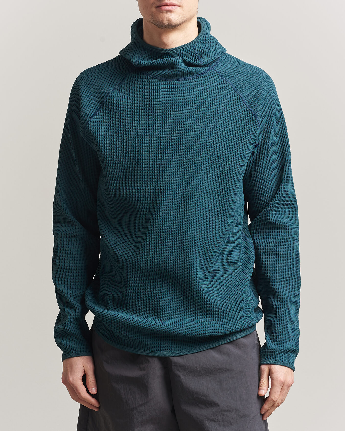 Mies | Puserot | Goldwin | WF Light Long Sleeve Hoodie Kokiran Green