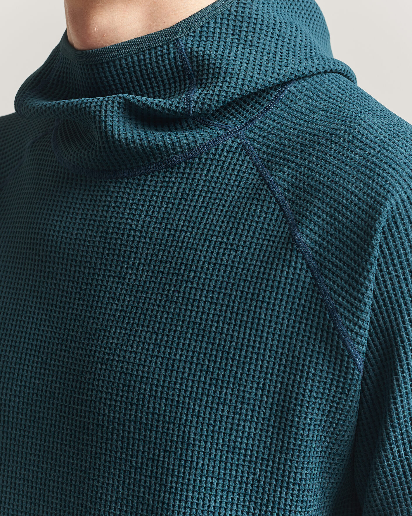 Mies | Puserot | Goldwin | WF Light Long Sleeve Hoodie Kokiran Green