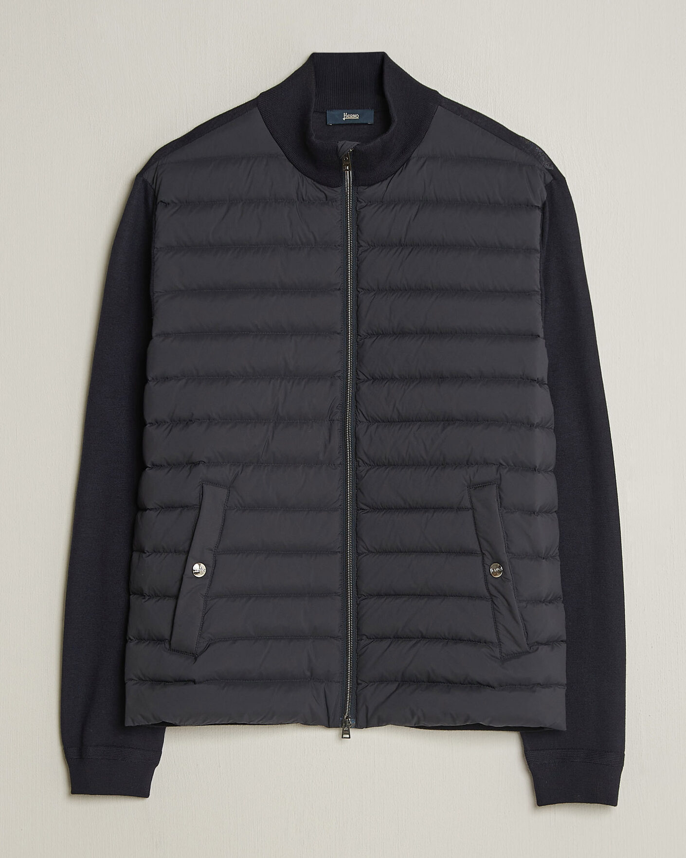 Mies | Takit | Herno | Luxury Hybrid Jacket Navy