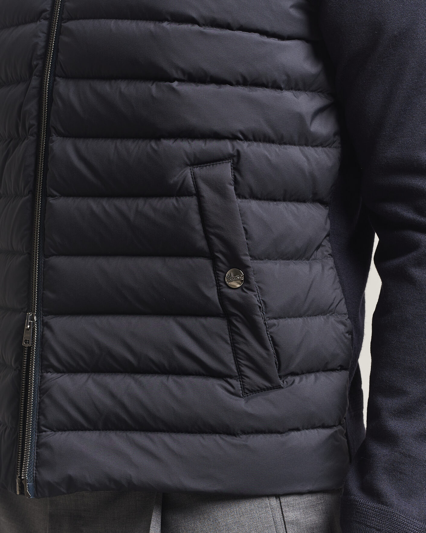 Mies | Takit | Herno | Luxury Hybrid Jacket Navy