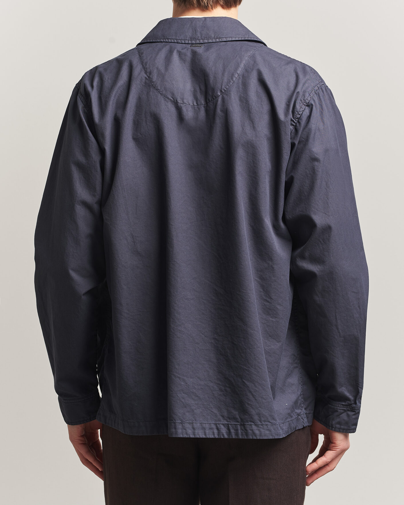 Mies | Takit | Herno | Washed Cotton Field Jacket Navy
