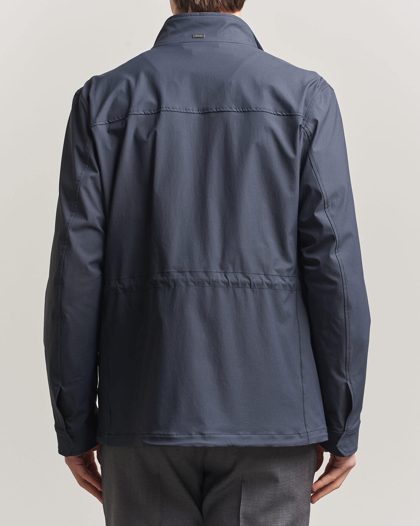 Mies | Takit | Herno | Soft Nylon Field Jacket Navy