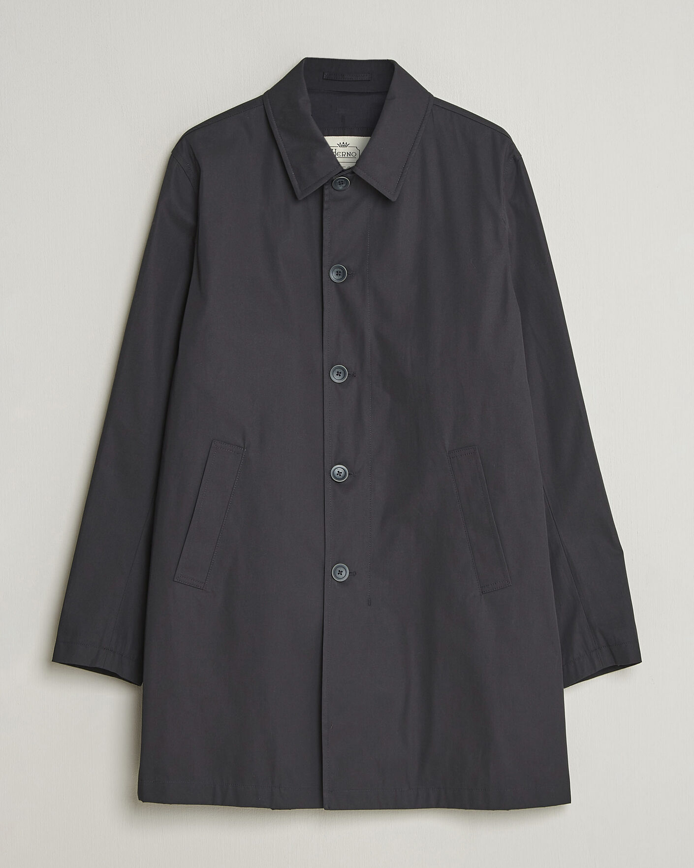 Mies | Takit | Herno | Cotton Car Coat Navy