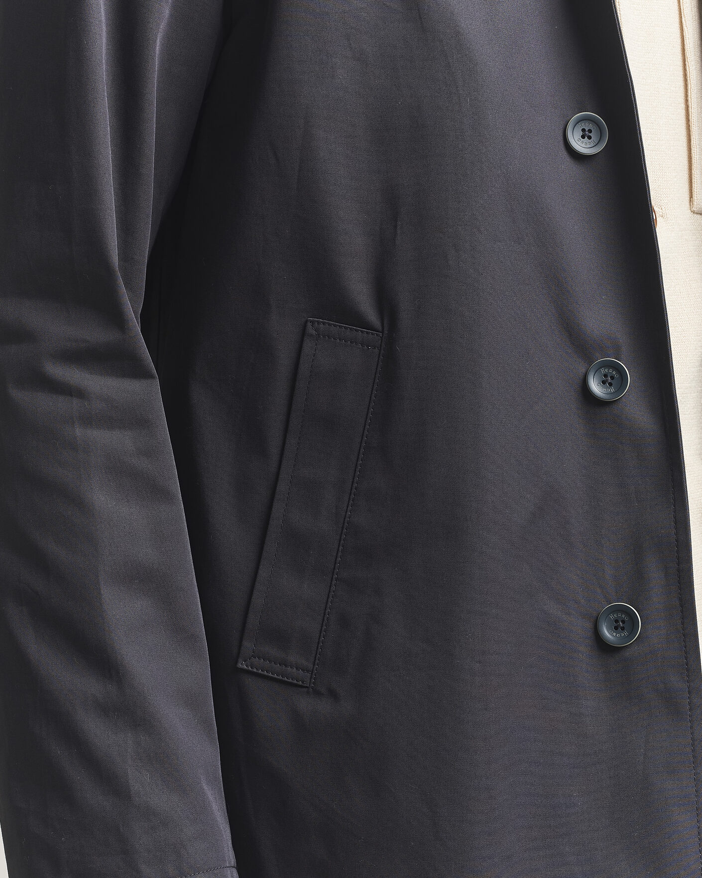 Mies | Takit | Herno | Cotton Car Coat Navy