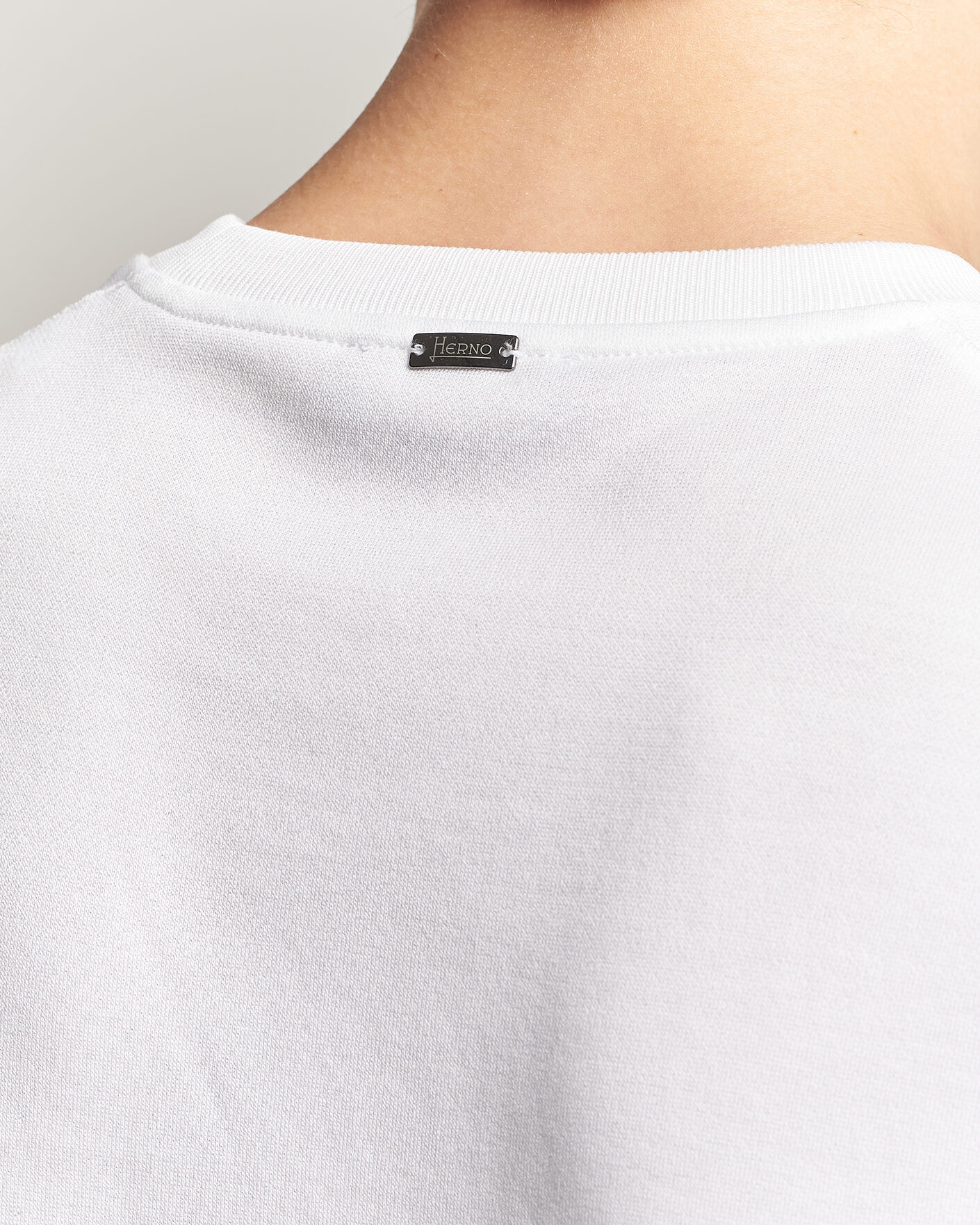 Mies | T-paidat | Herno | Micro Piquet T-Shirt White