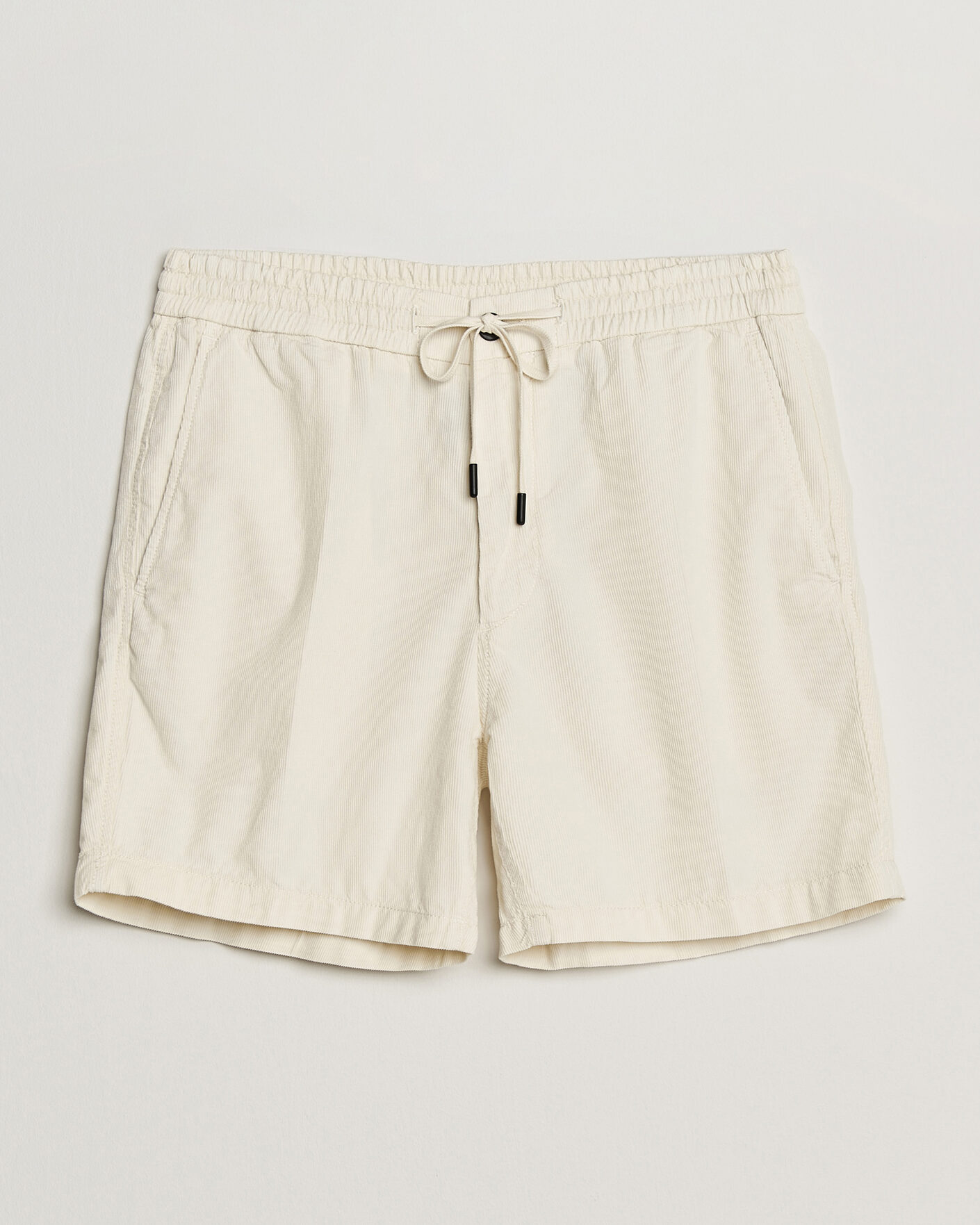 Mies | Shortsit | Incotex | Baby Corduroy Drawstring Shorts Off White