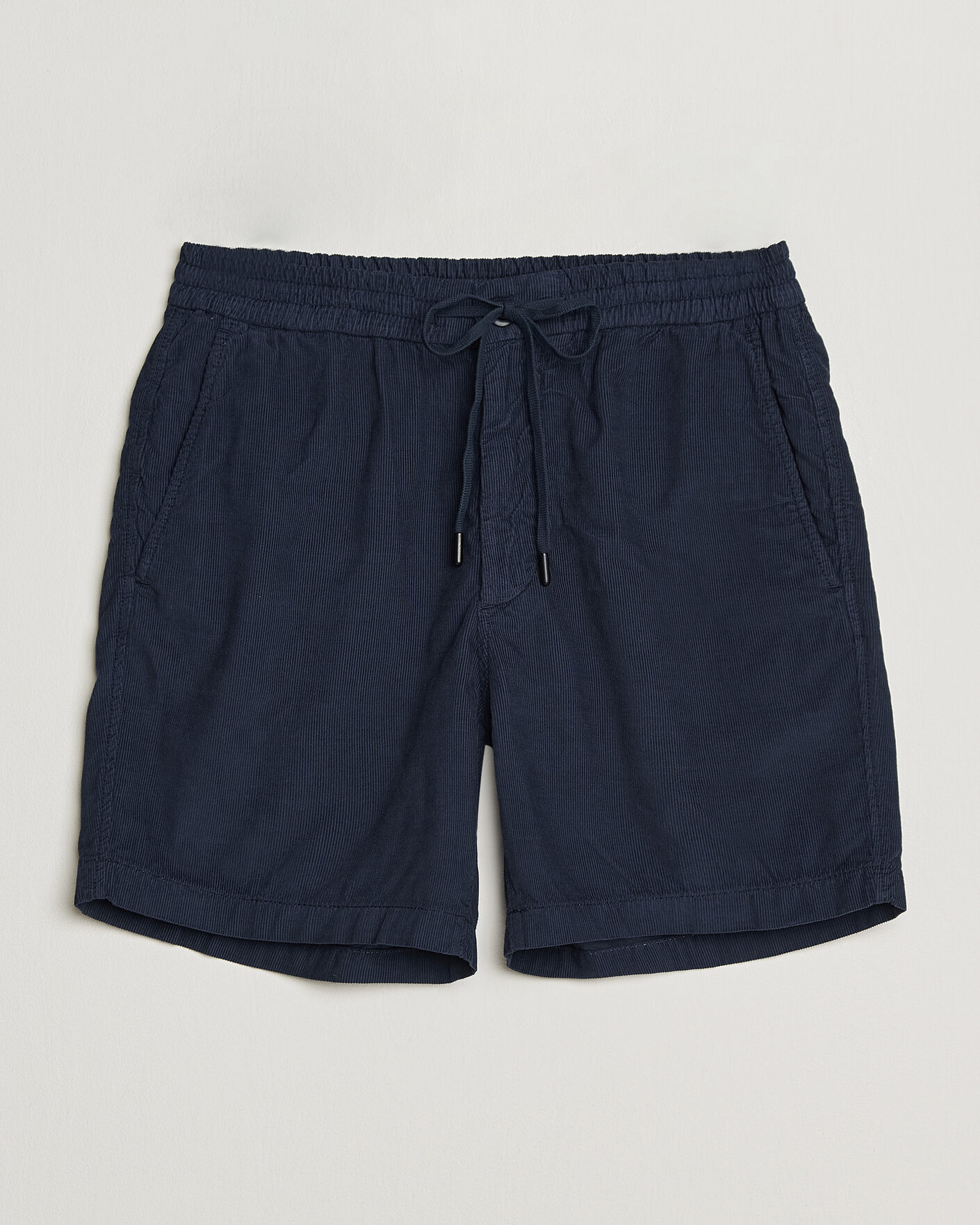 Mies | Shortsit | Incotex | Baby Corduroy Drawstring Shorts Navy