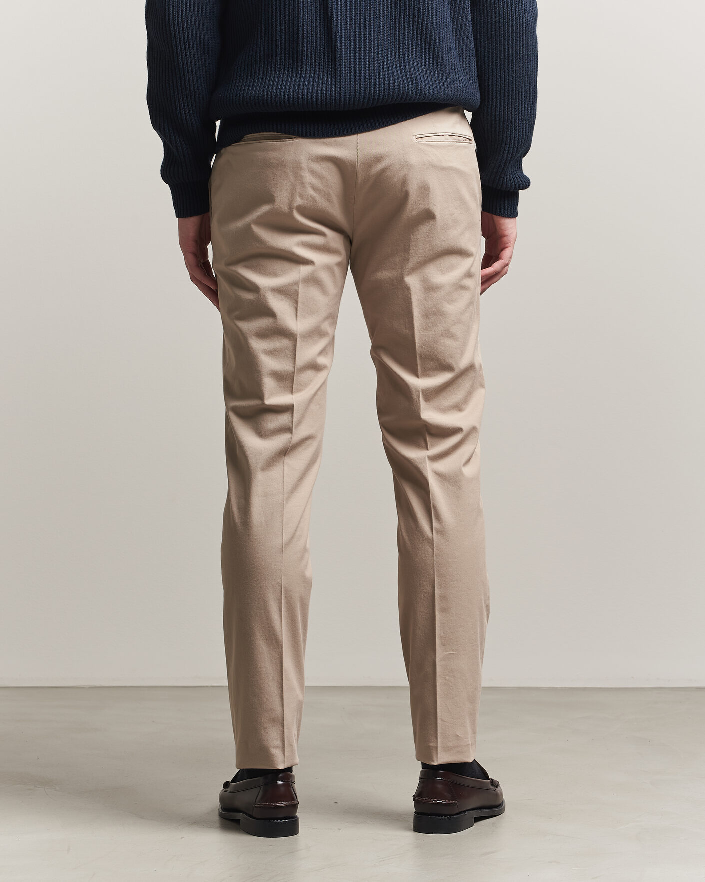 Mies | Housut | Incotex | Slim Fit Comfort Chinos Sand
