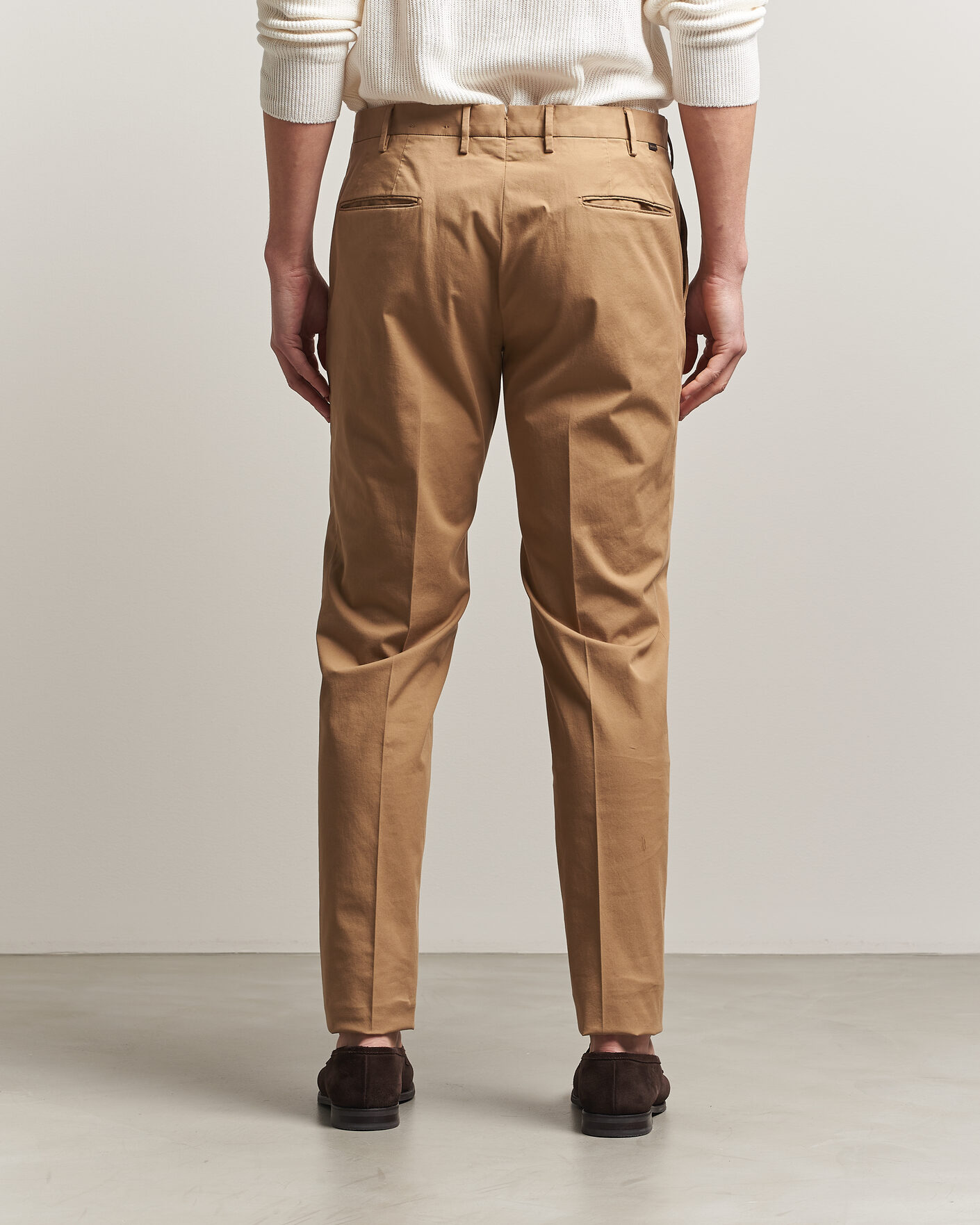 Mies | Housut | Incotex | Slim Fit Comfort Chinos Khaki