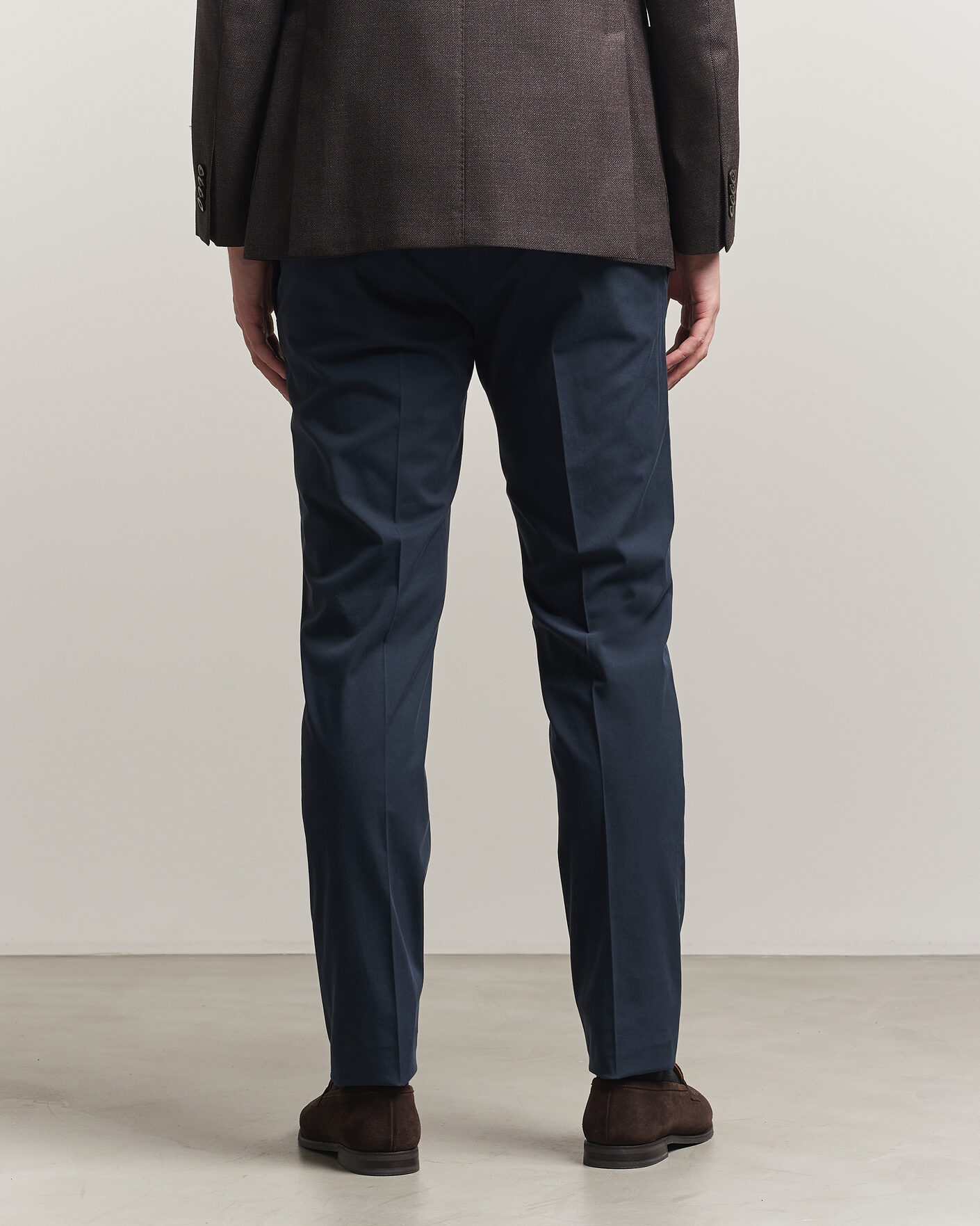 Mies | Housut | Incotex | Slim Fit Comfort Chinos Navy