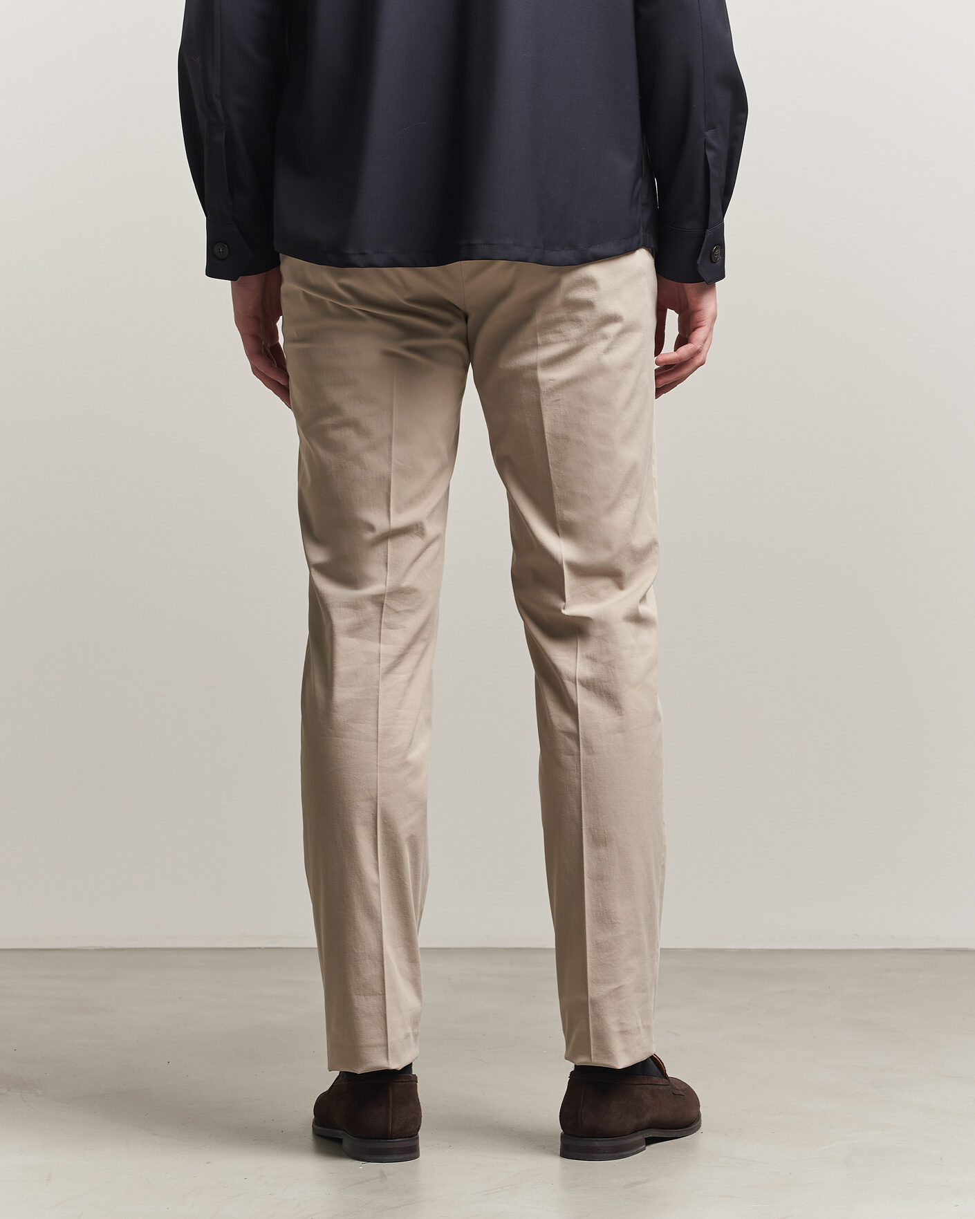 Mies | Housut | Incotex | Regular Fit Comfort Chinos Sand