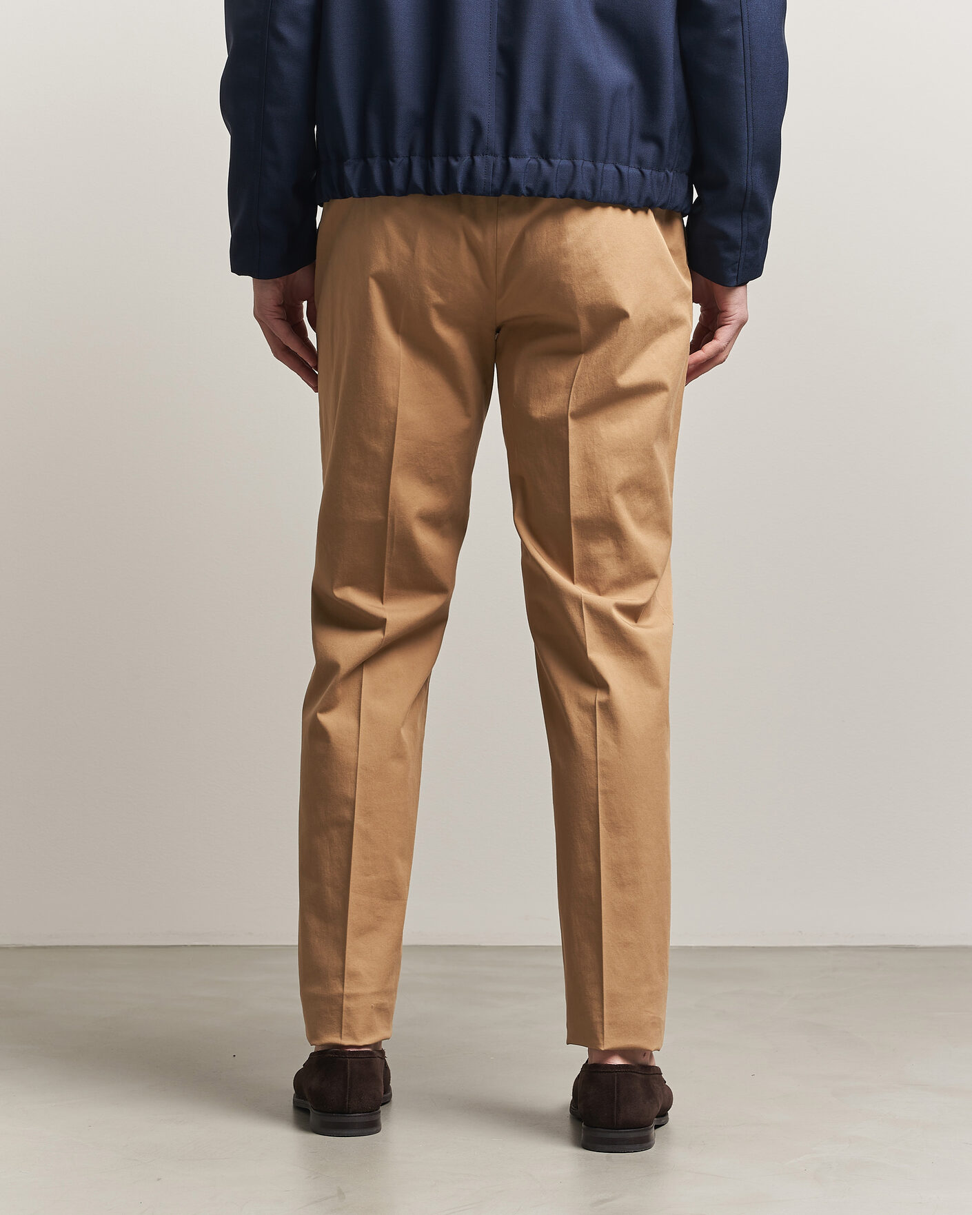 Mies | Housut | Incotex | Regular Fit Comfort Chinos Khaki