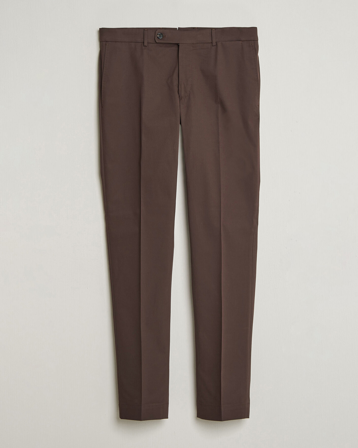 Mies | Housut | Incotex | Regular Fit Flexgab Cotton Chinos Dark Brown