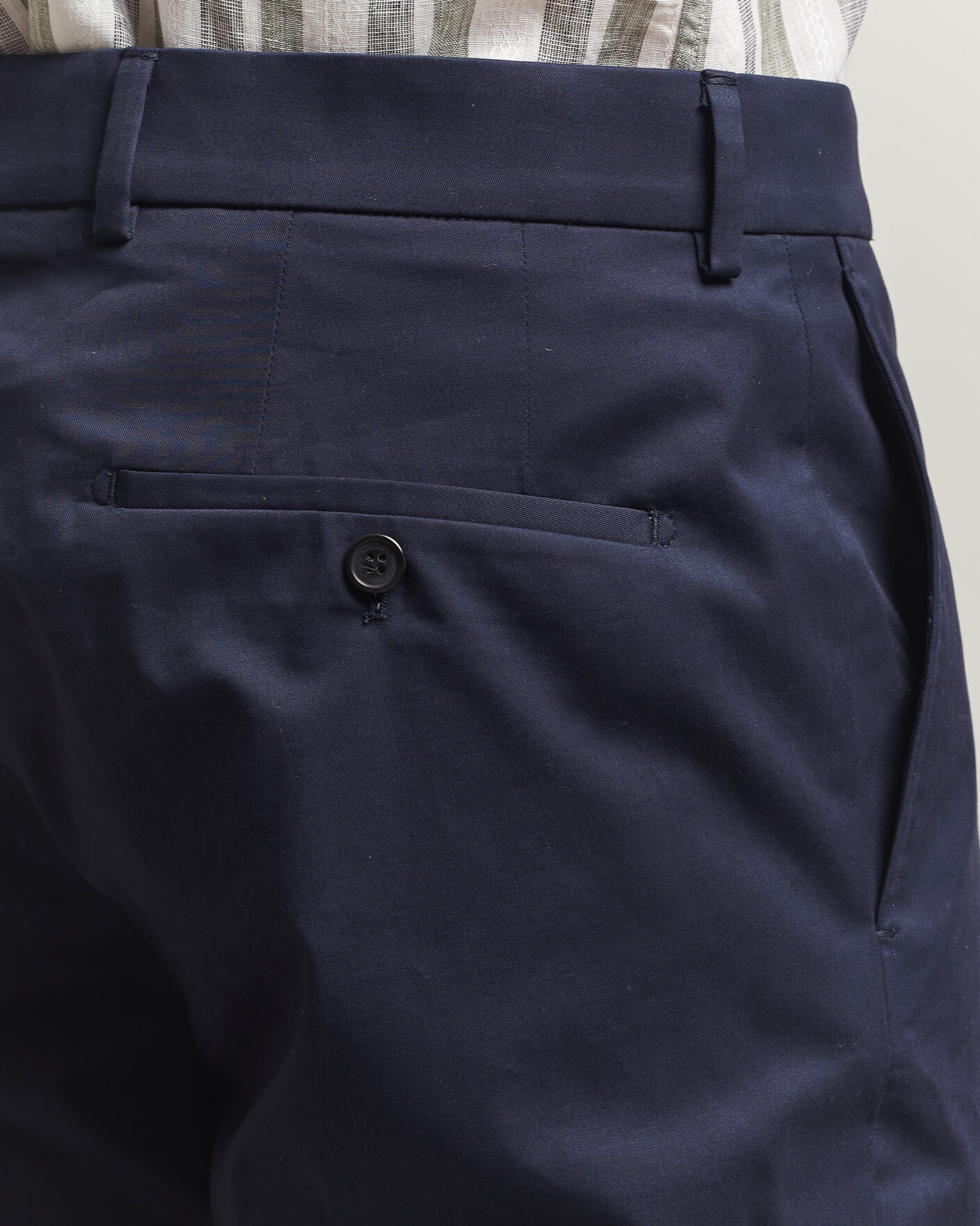 Mies | Housut | Incotex | Regular Fit Flexgab Cotton Chinos Navy