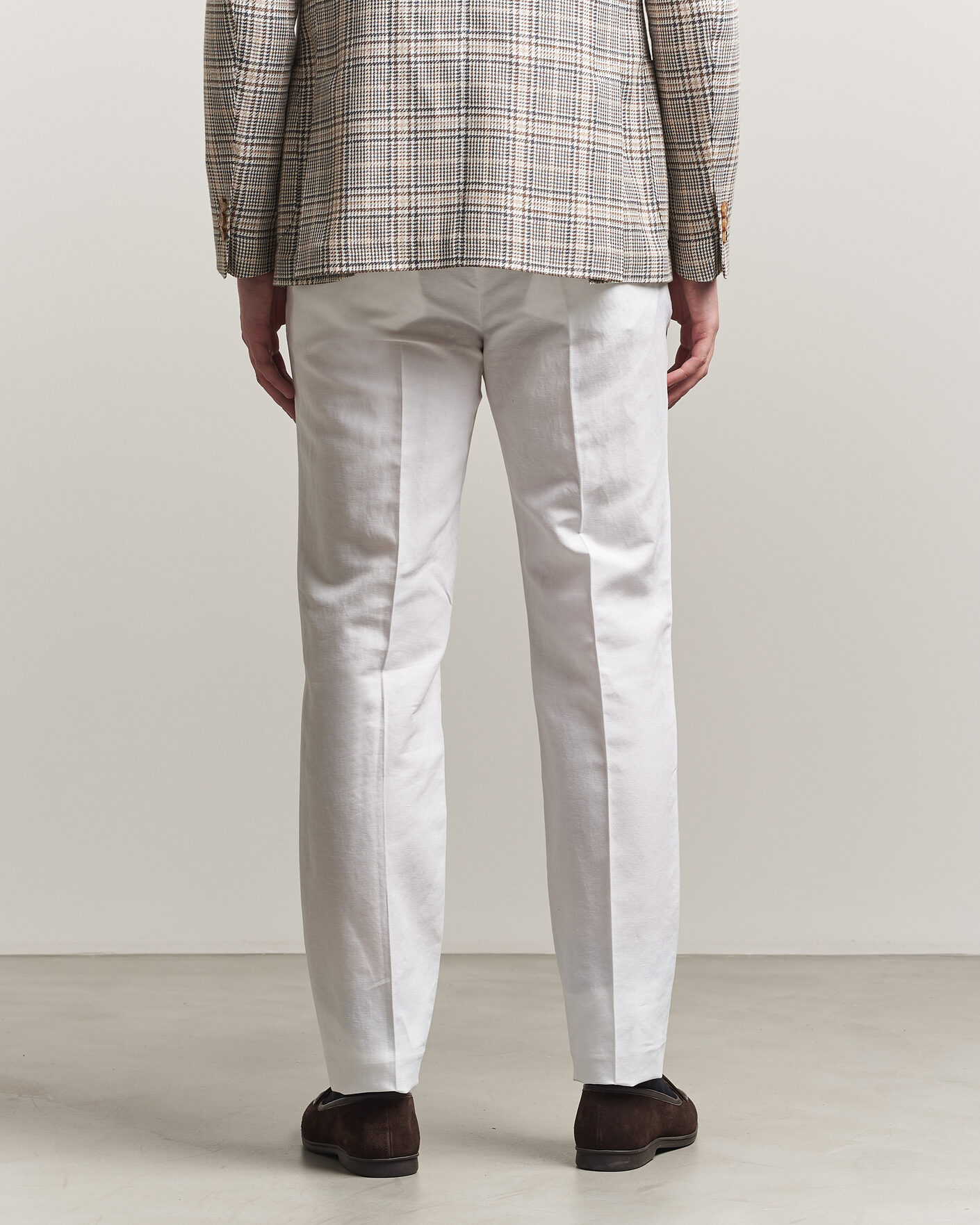 Mies | Housut | Incotex | Regular Fit Chinolino Trousers White