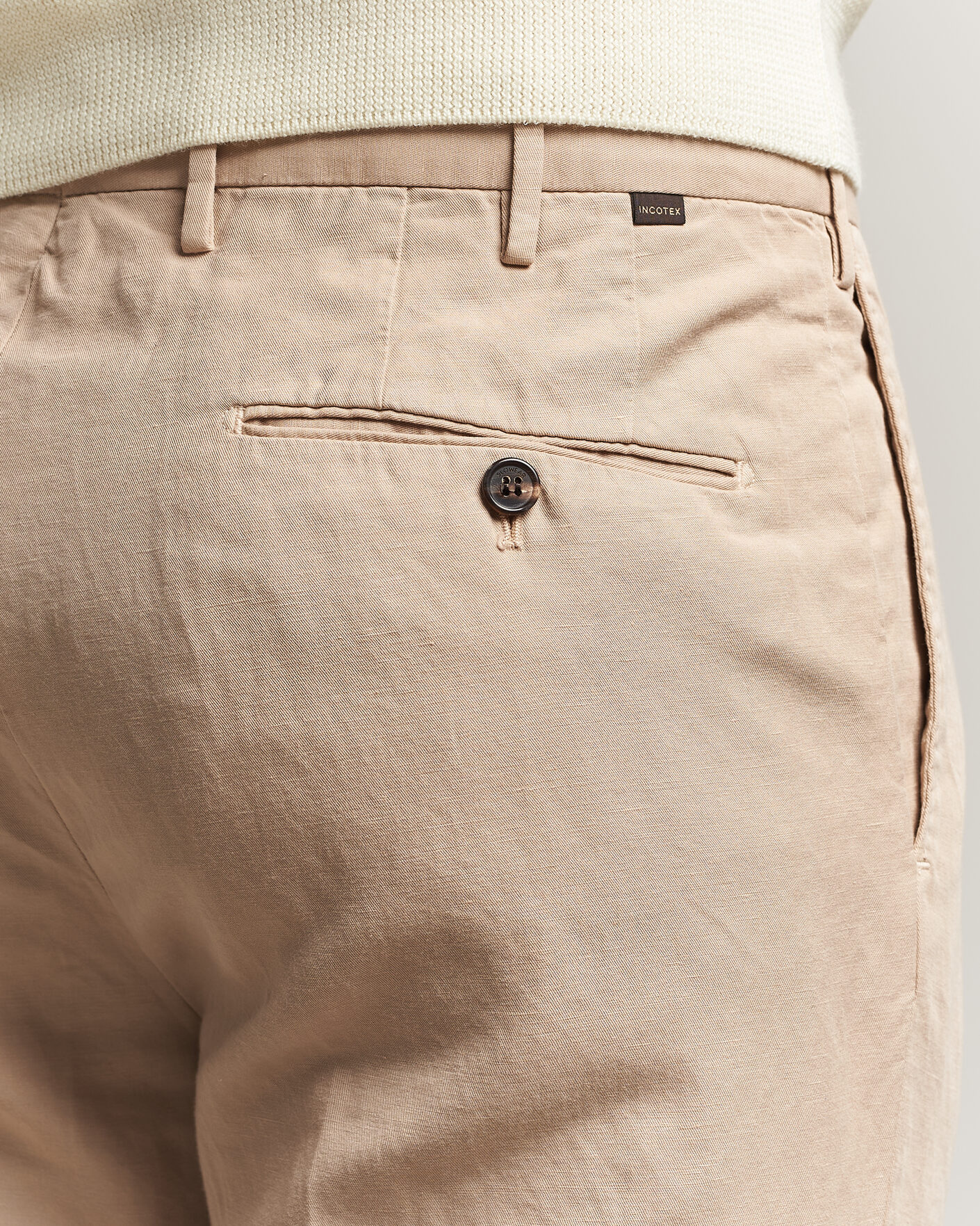 Mies | Housut | Incotex | Regular Fit Chinolino Trousers Beige