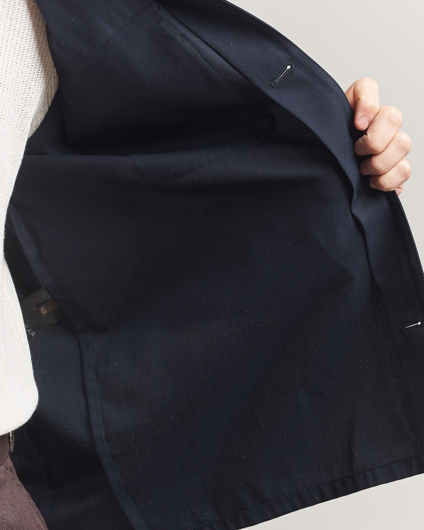 Mies | Kauluspaidat | Incotex | Ice Cotton Twill Overshirt Navy