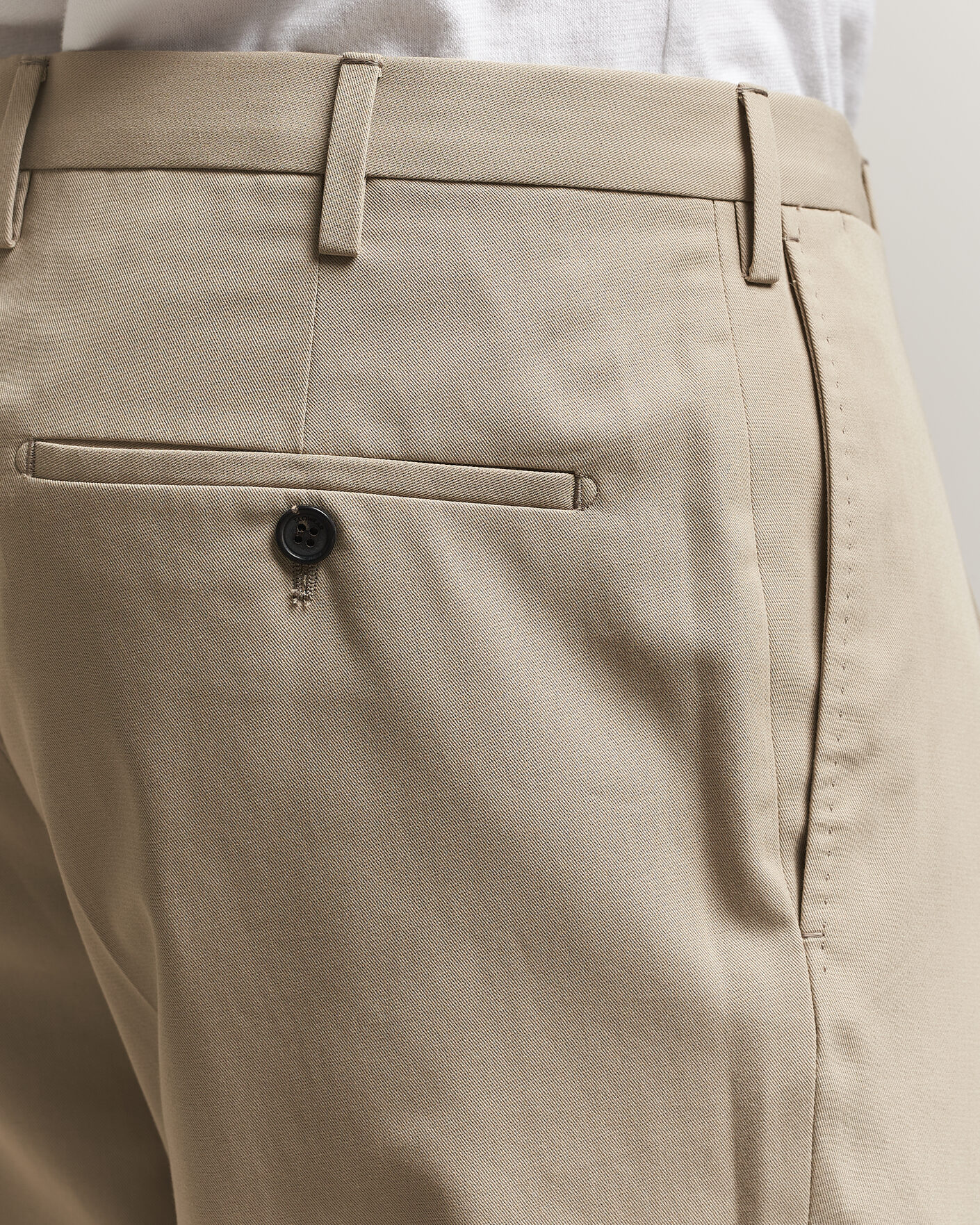 Mies | Housut | Incotex | Ice Cotton Twill Pants Sand