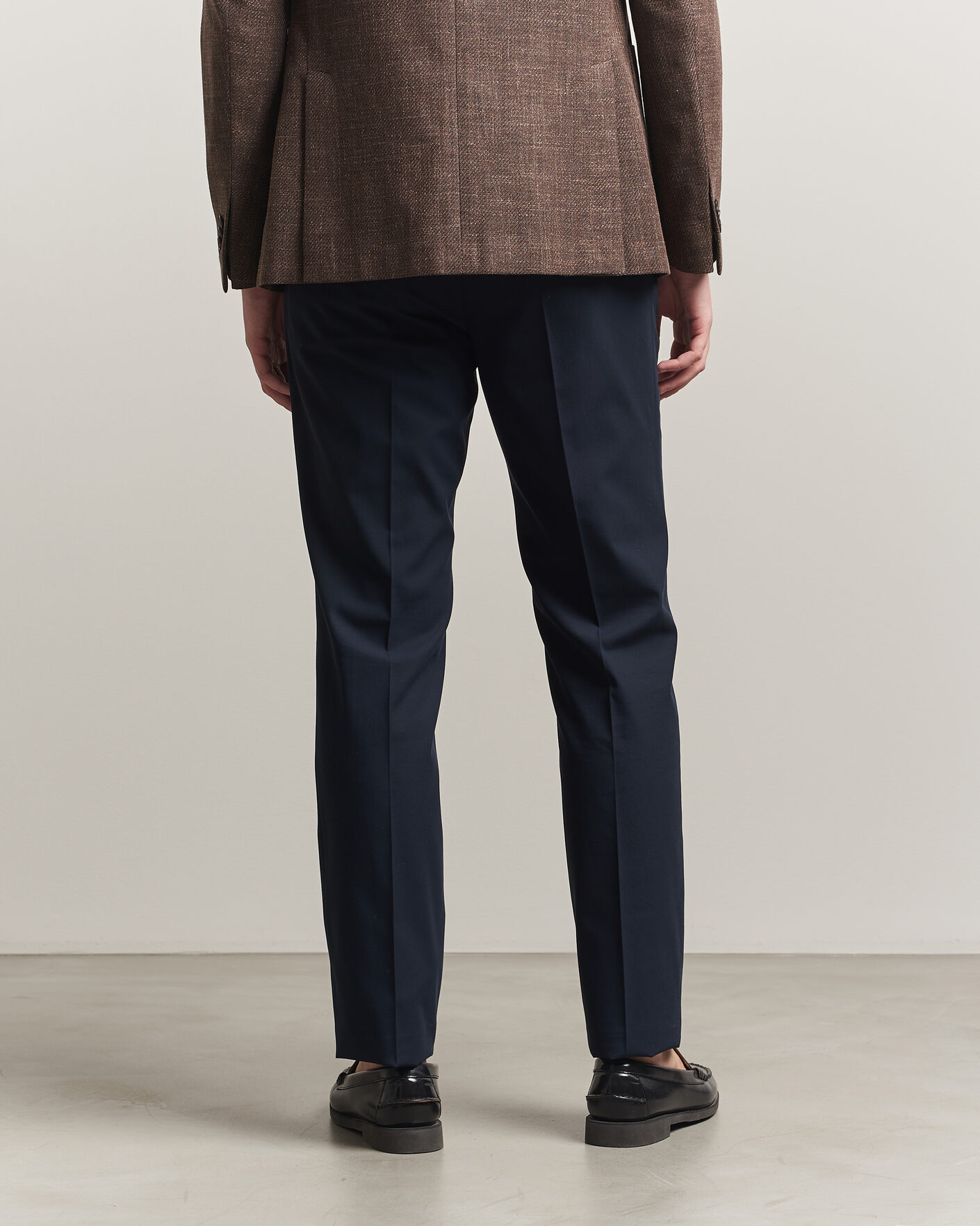 Mies | Housut | Incotex | Ice Cotton Twill Pants Navy
