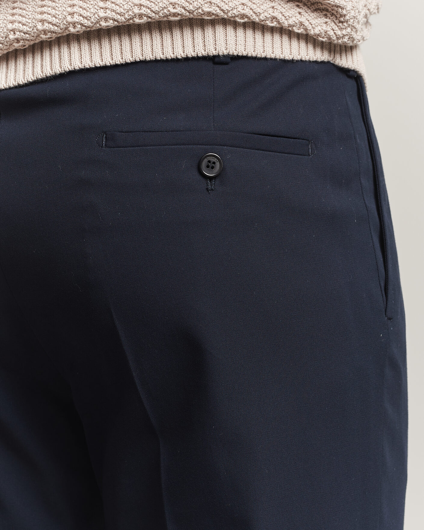 Mies | Housut | Incotex | Ice Cotton Twill Pants Navy
