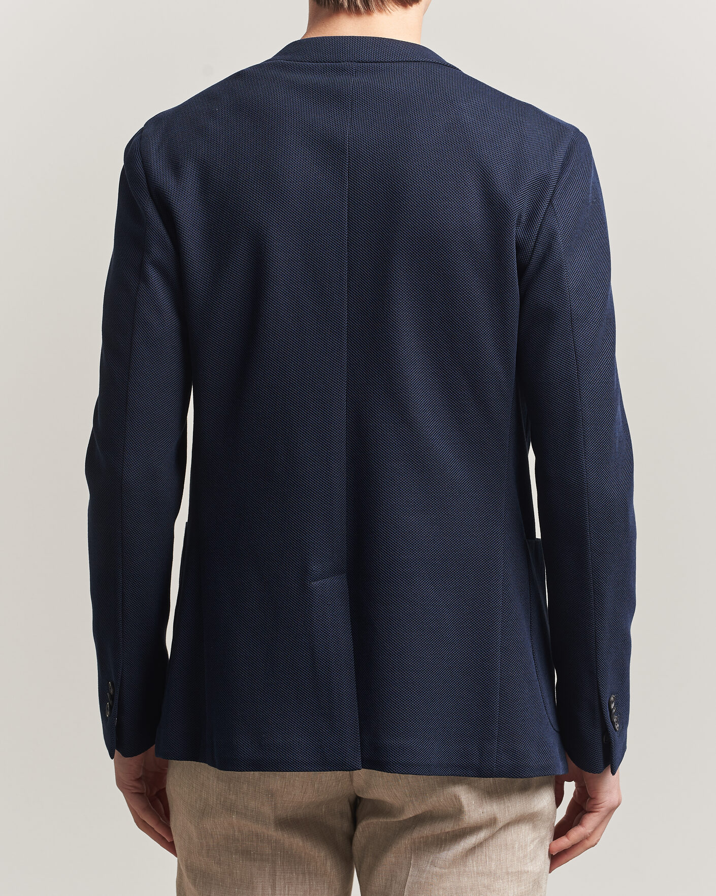 Mies | Pikkutakit | Incotex | Unconstructed Jersey Blazer Navy