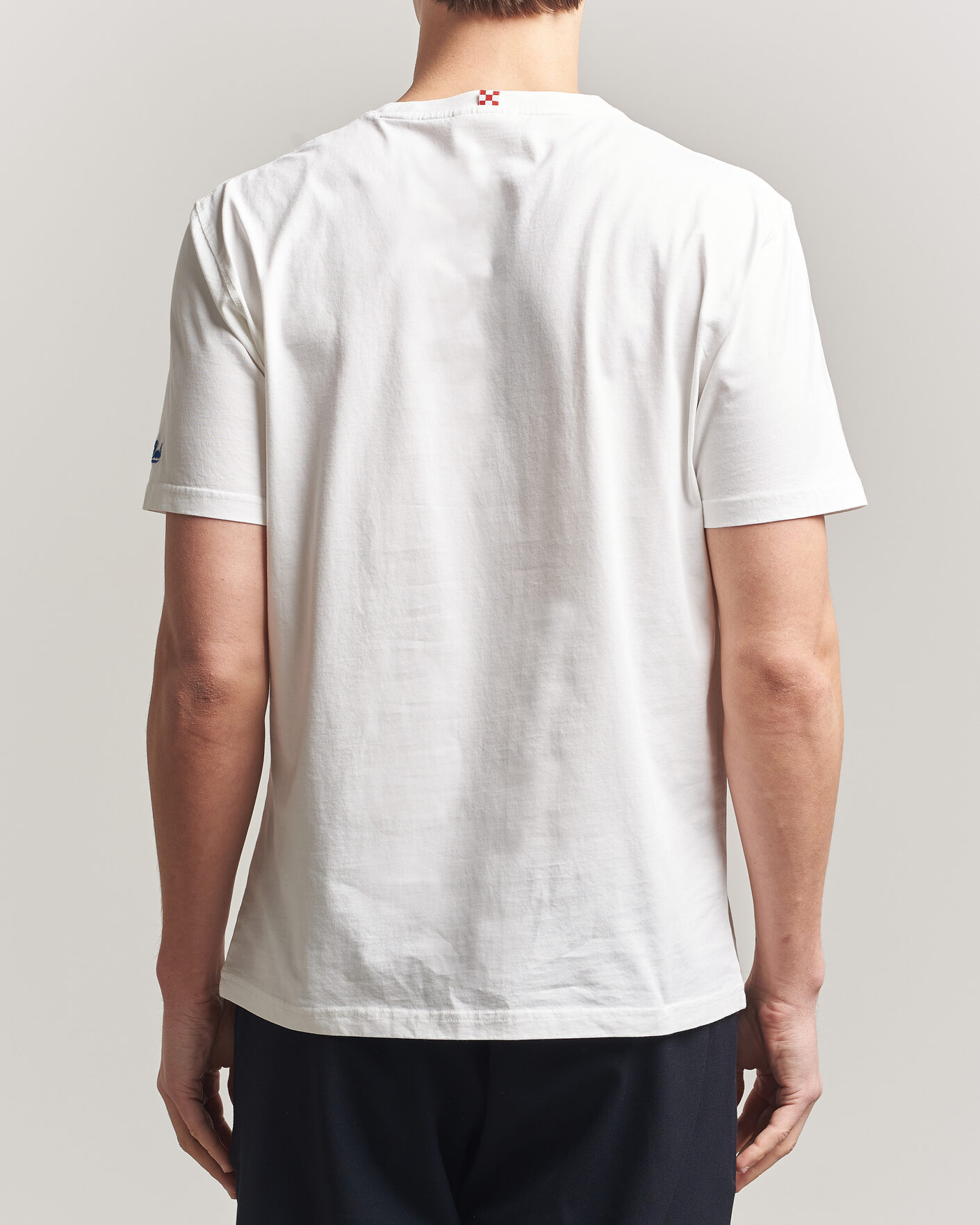 Mies | T-paidat | MC2 Saint Barth | Printed Cotton T-Shirt Ibiscus Car