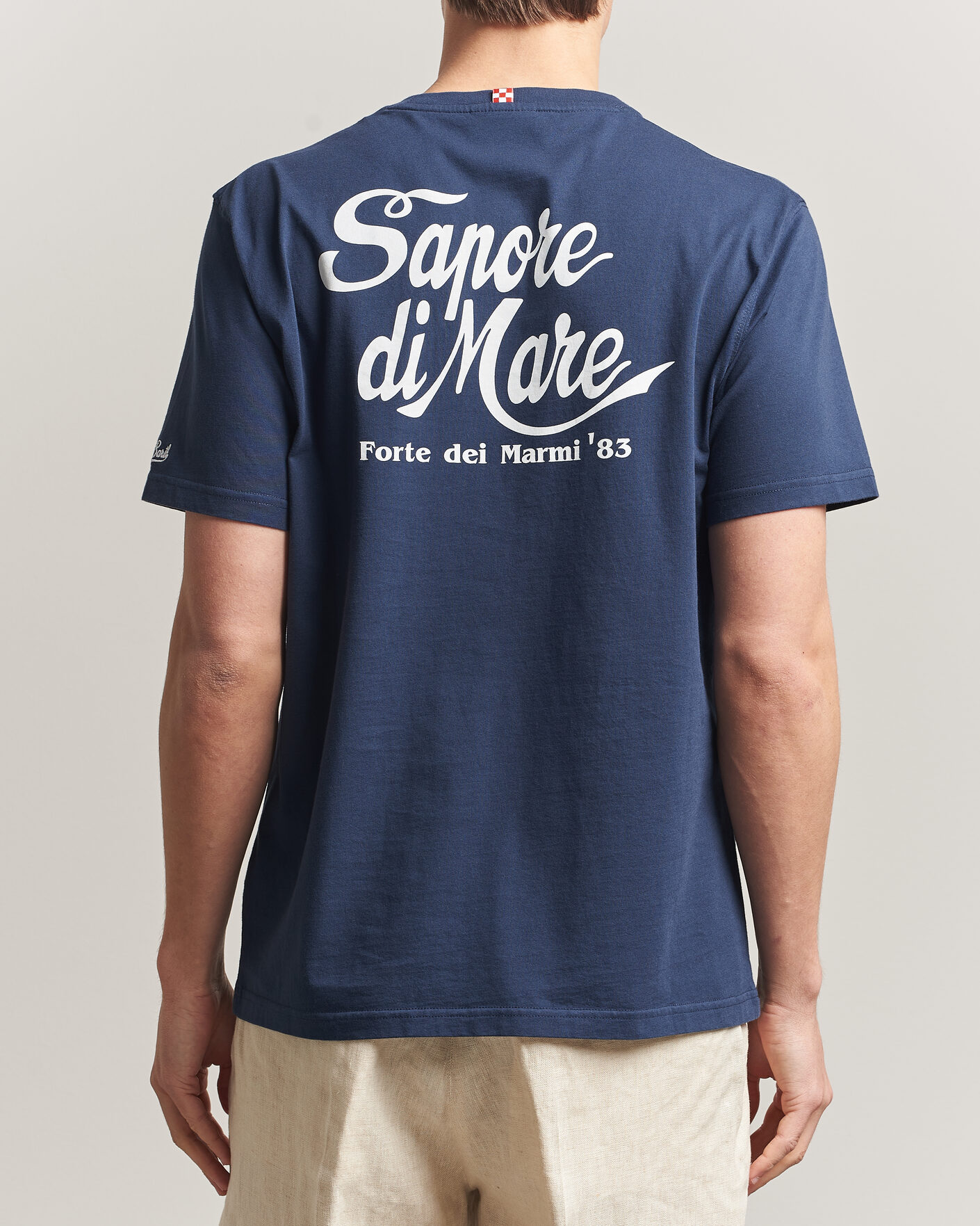 Mies | T-paidat | MC2 Saint Barth | Printed Cotton T-Shirt Sapore Di Mare