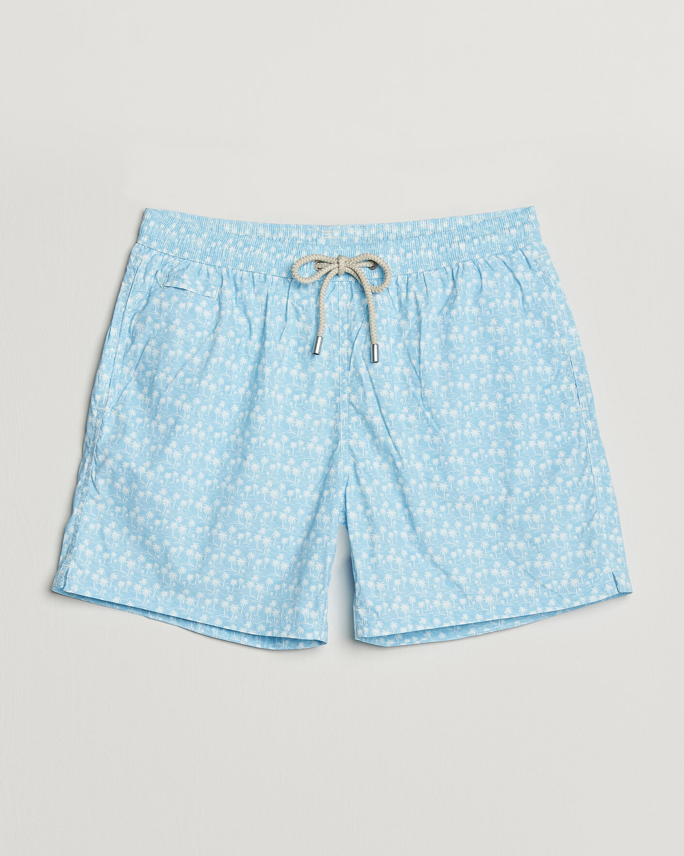 Mies | Uimahousut | MC2 Saint Barth | Printed Swim Shorts Blue Palms