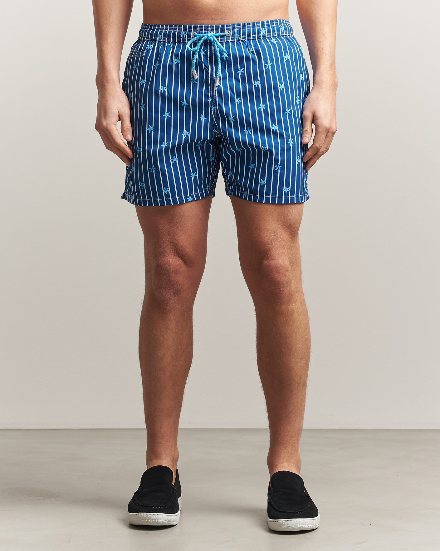 Mies | Uimahousut | MC2 Saint Barth | Printed Swim Shorts Blue Starfish