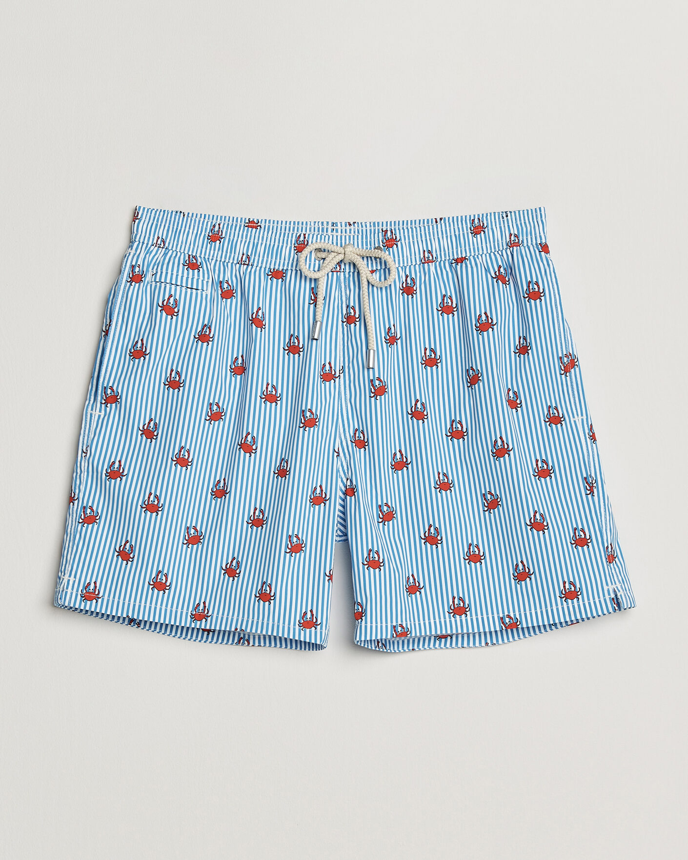 Mies | Uimahousut | MC2 Saint Barth | Printed Swim Shorts Blue Crabs