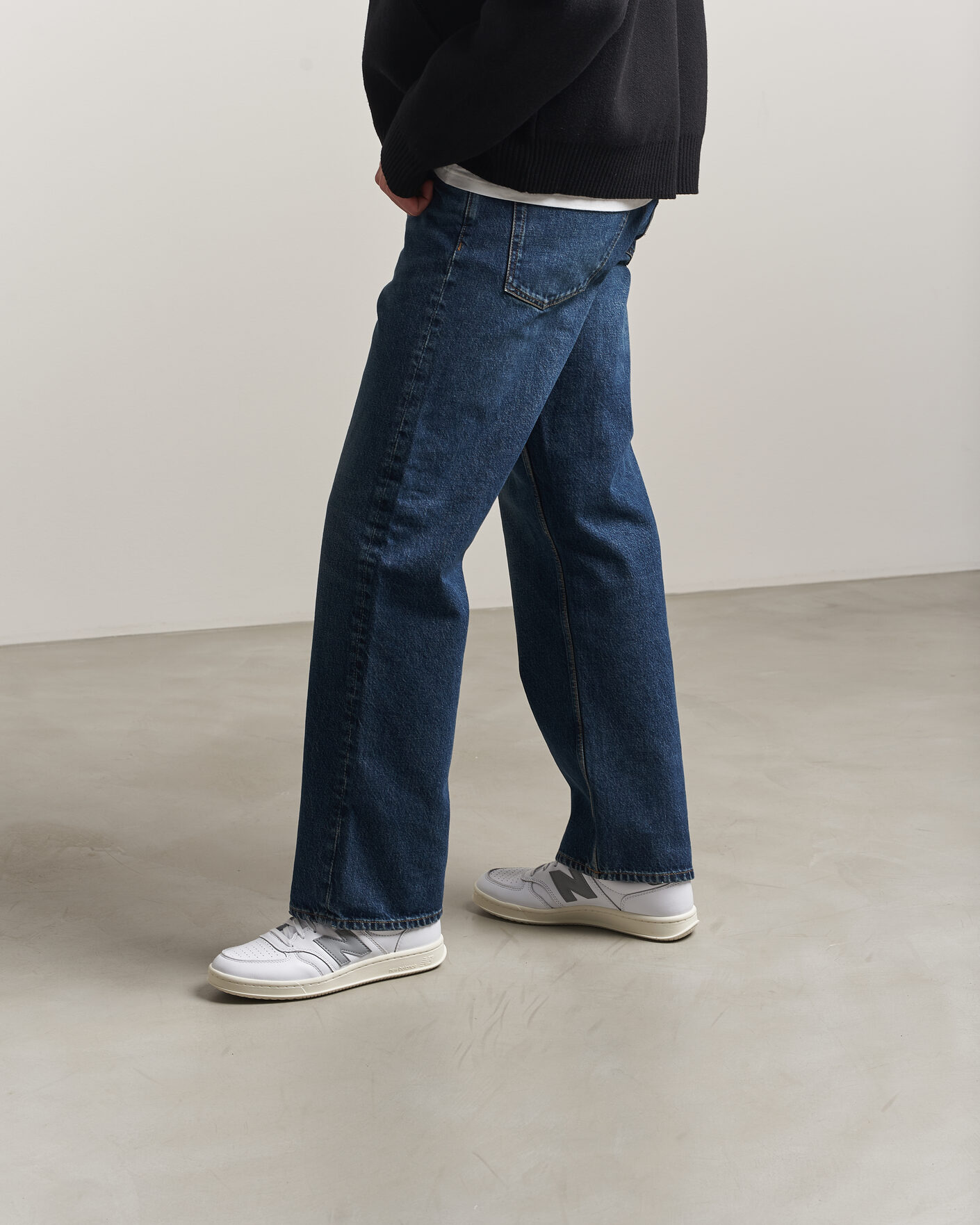 Mies | Tennarit | New Balance | T500 Sneakers White/Grey