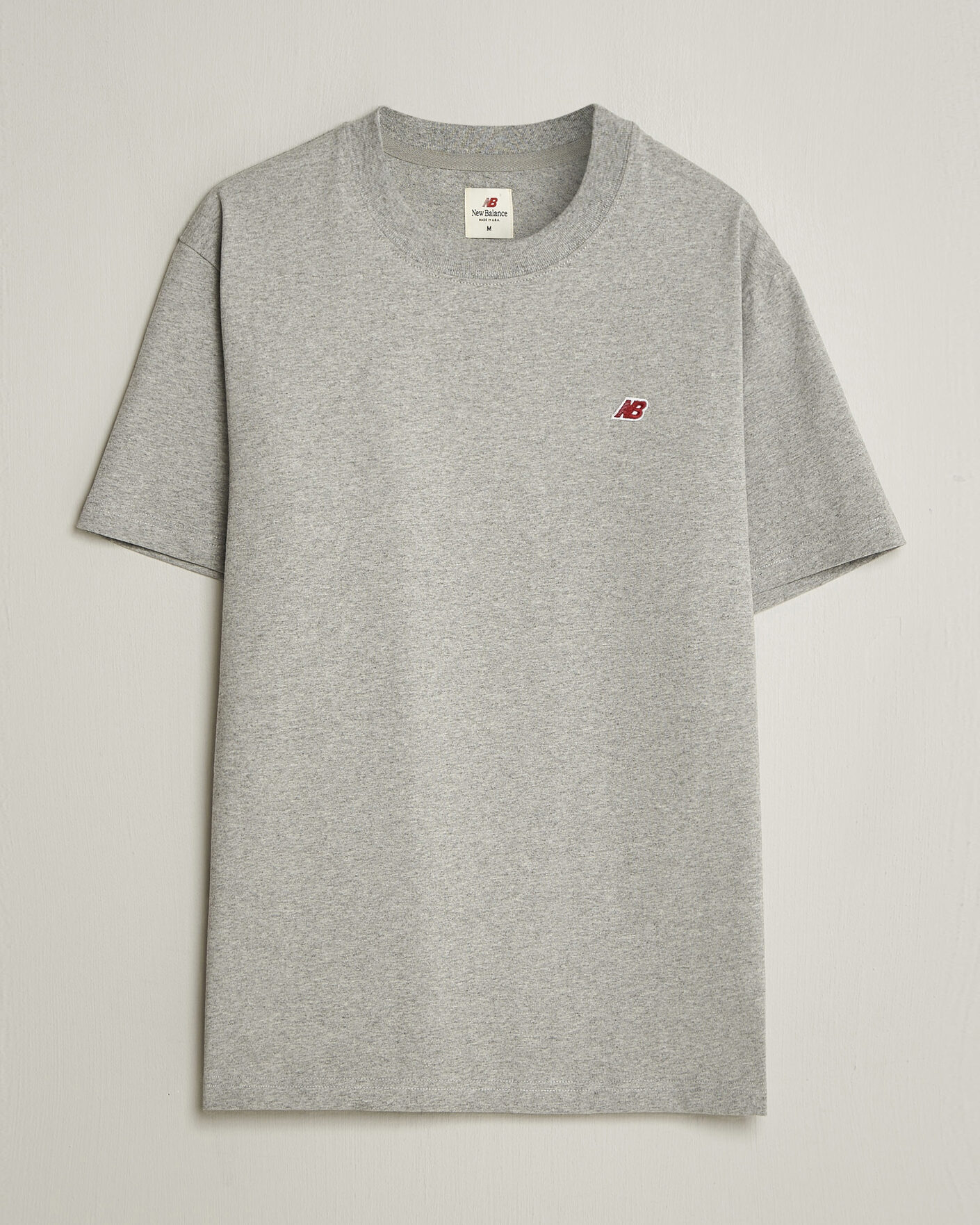Mies | T-paidat | New Balance Made In US & UK | New Balance Made In USA Core T-Shirt Athletic Grey