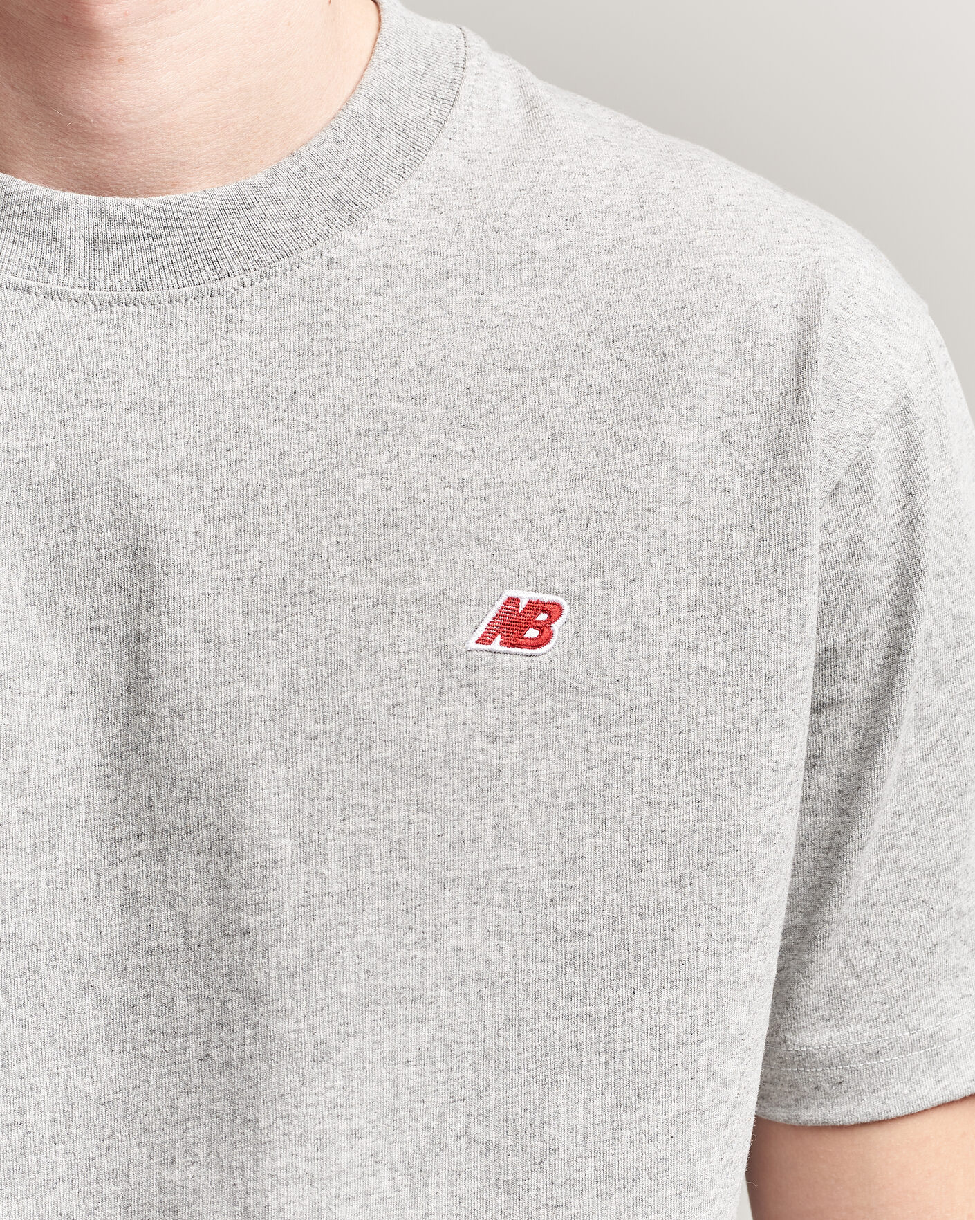Mies | T-paidat | New Balance Made In US & UK | New Balance Made In USA Core T-Shirt Athletic Grey