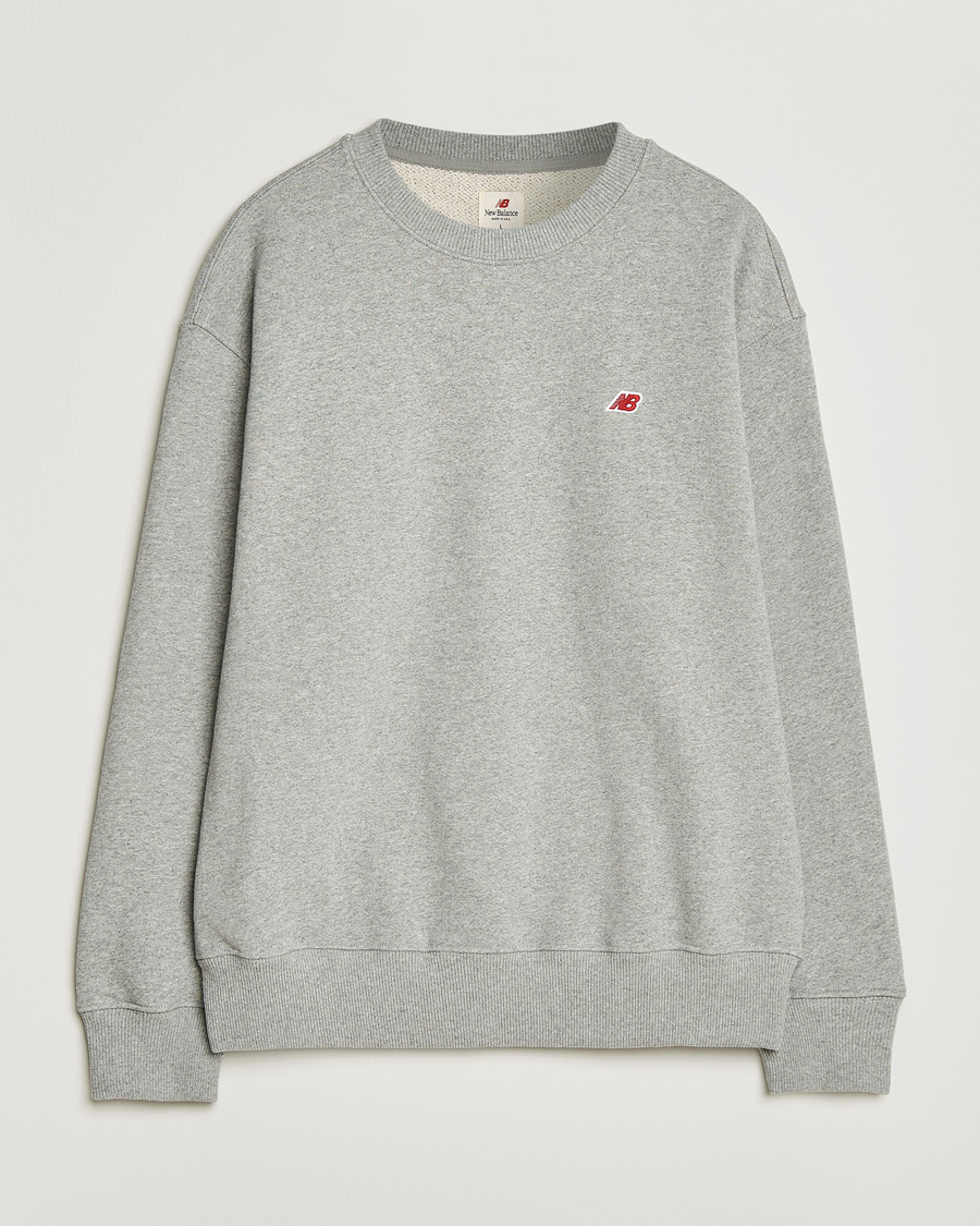 Mies | Puserot | New Balance | Made In USA Core Sweatshirt Athletic Grey