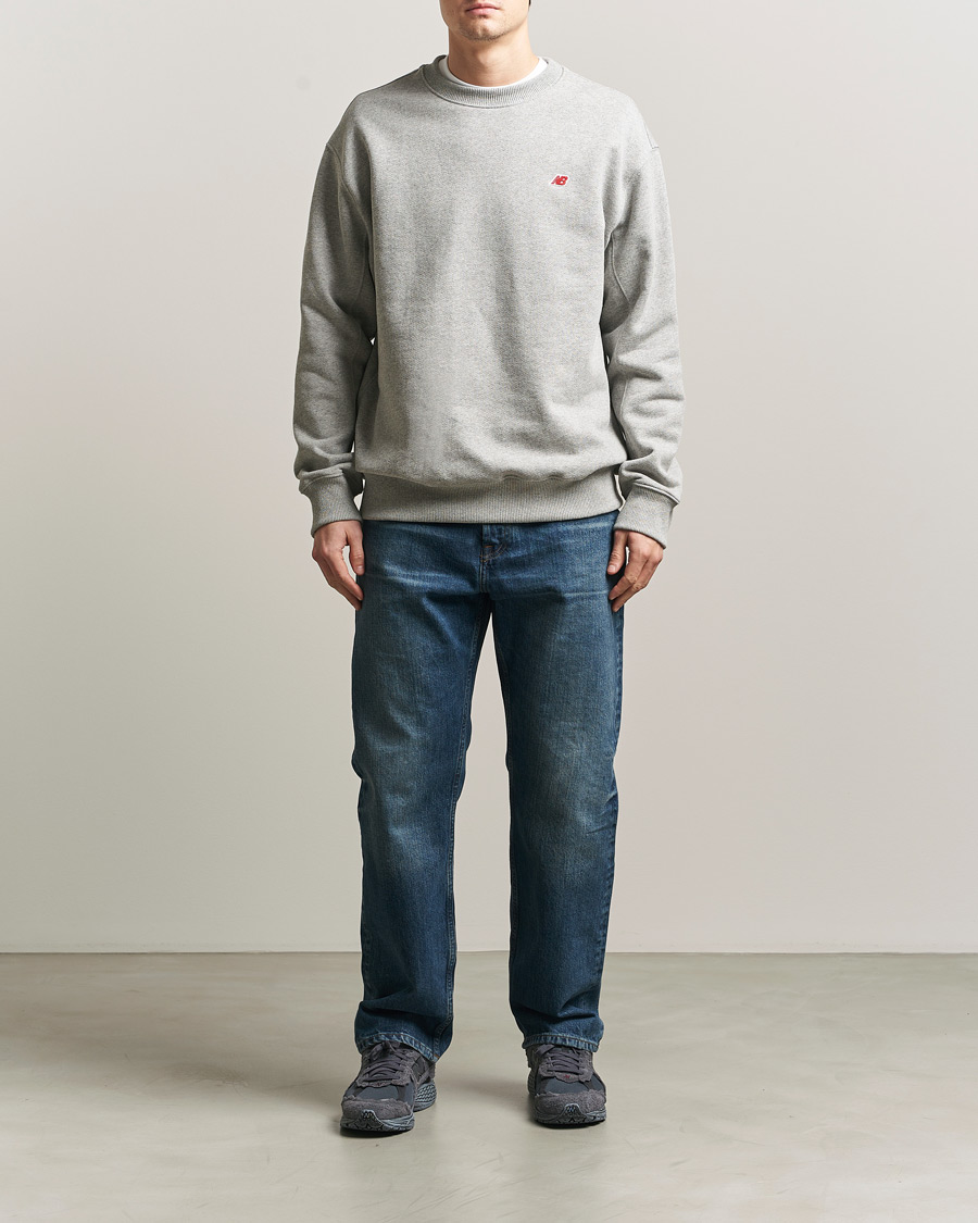 Mies | Puserot | New Balance Made In US & UK | New Balance Made In USA Core Sweatshirt Athletic Grey