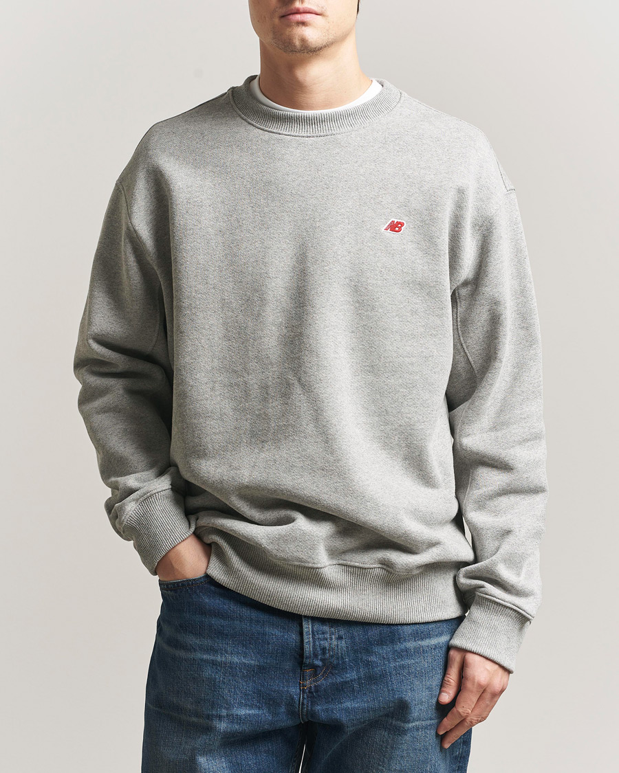 Mies | Puserot | New Balance Made In US & UK | New Balance Made In USA Core Sweatshirt Athletic Grey
