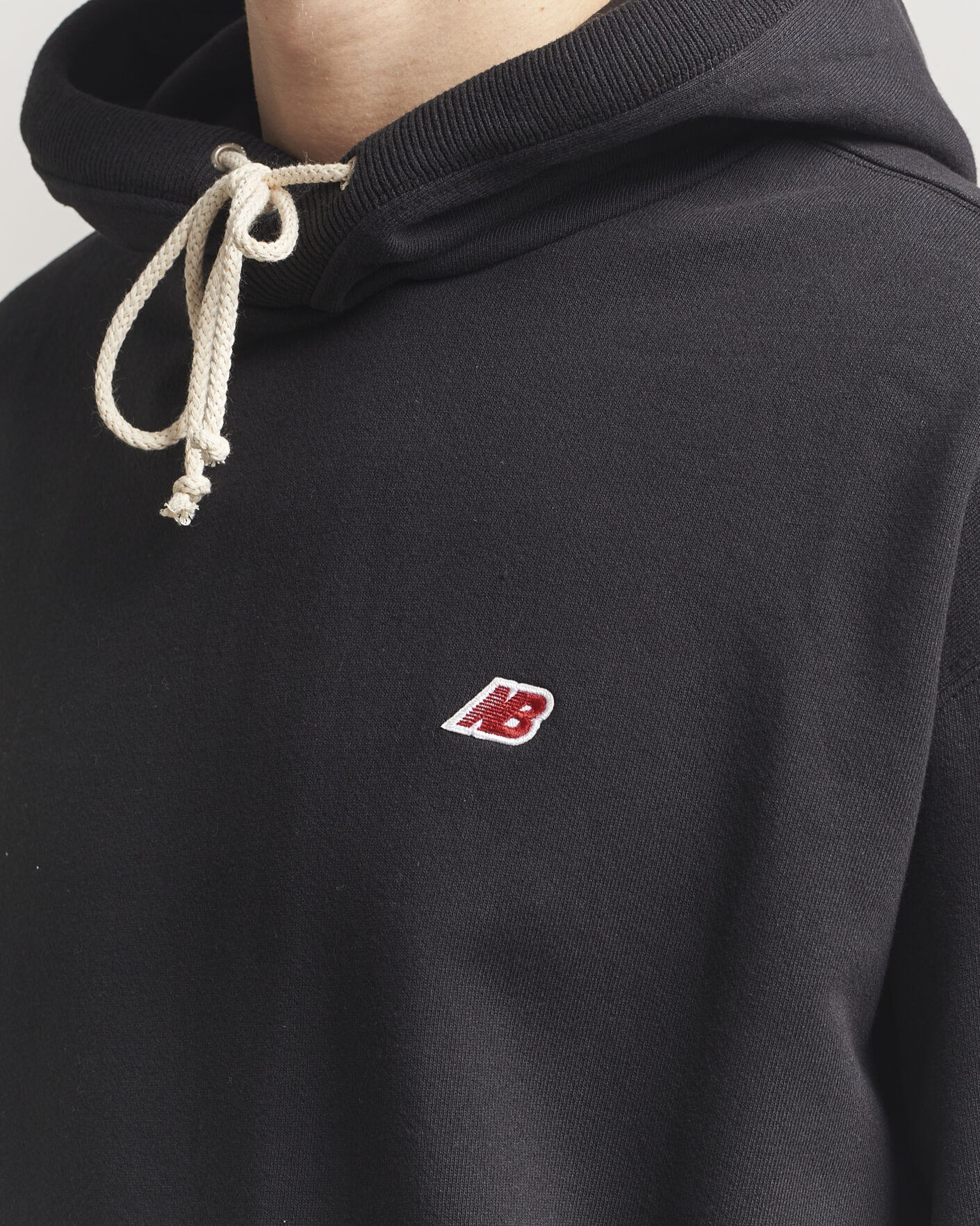 Mies | Puserot | New Balance Made In US & UK | New Balance Made In USA Core Hoodie Black