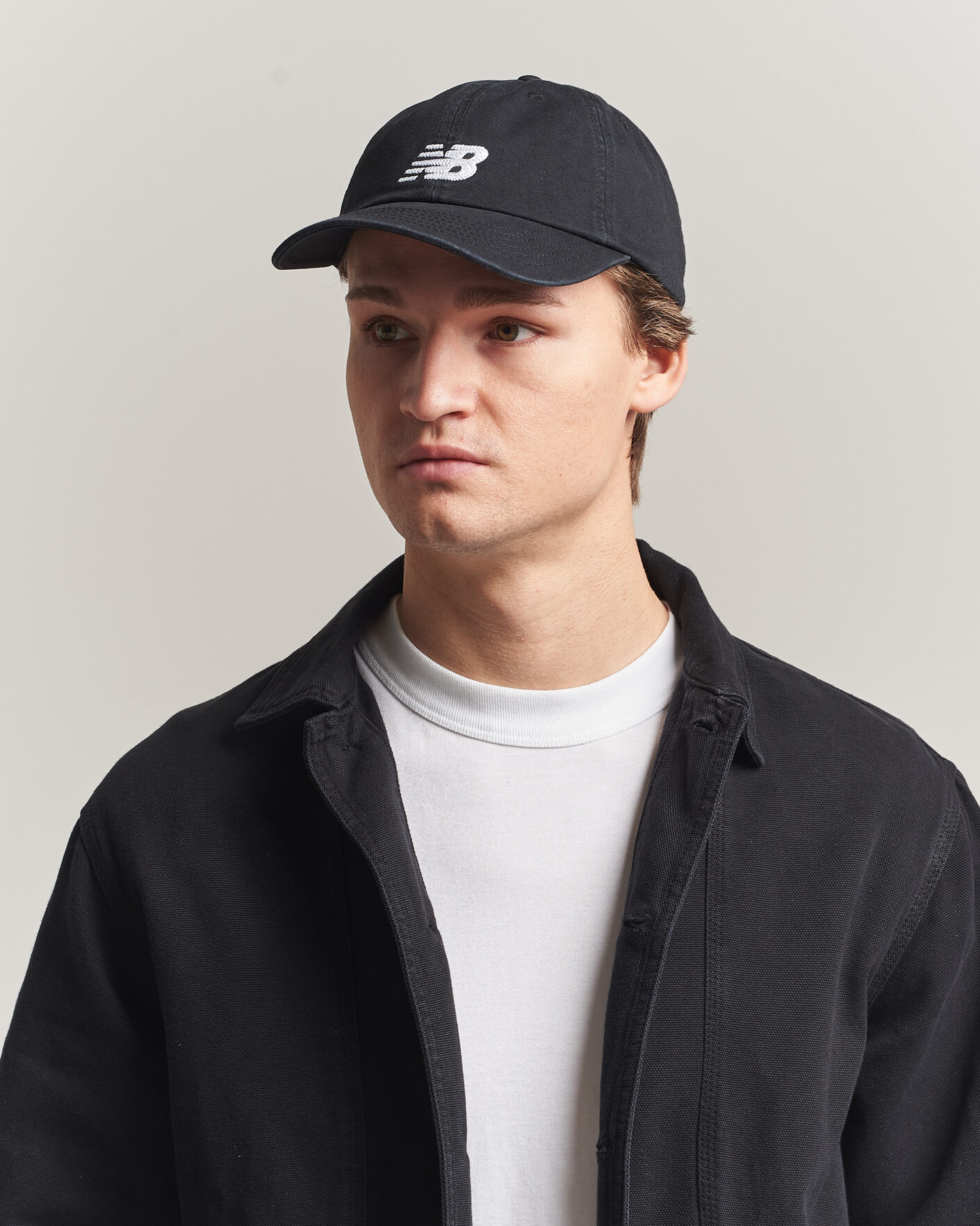 Mies | Päähineet | New Balance | 6 Panel Logo Cap Black